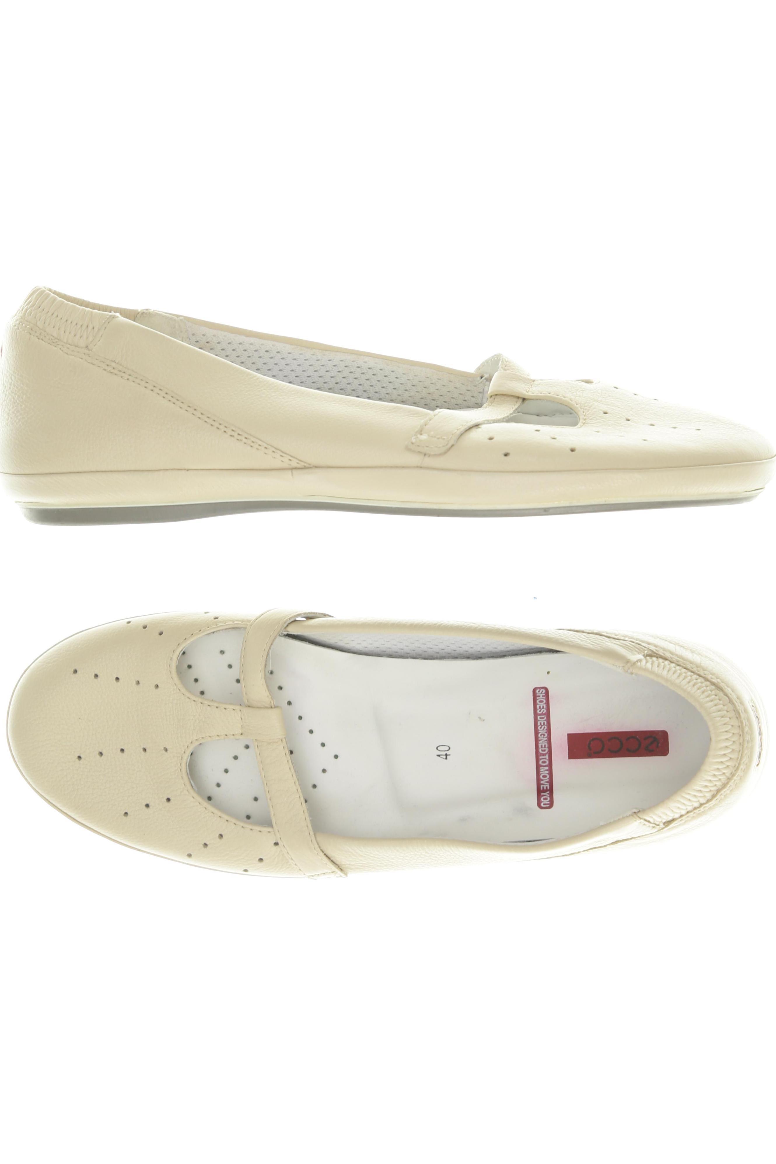 

Ecco Damen Ballerinas, beige, Gr. 40