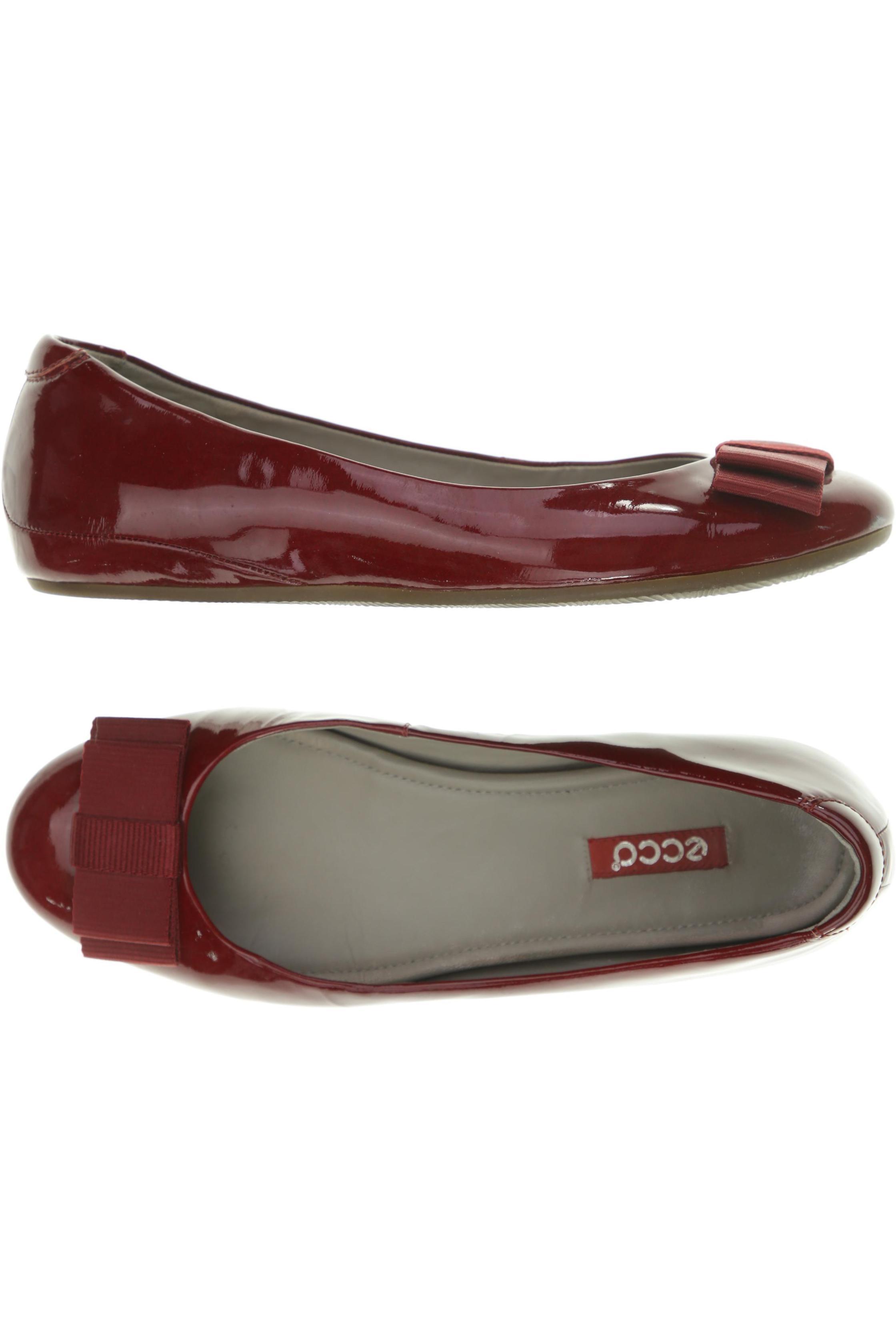 

Ecco Damen Ballerinas, rot, Gr. 39