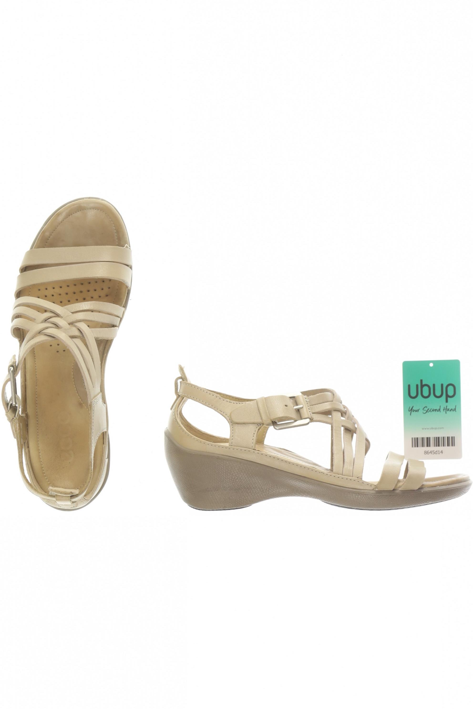 

Ecco Damen Sandale, beige, Gr. 37