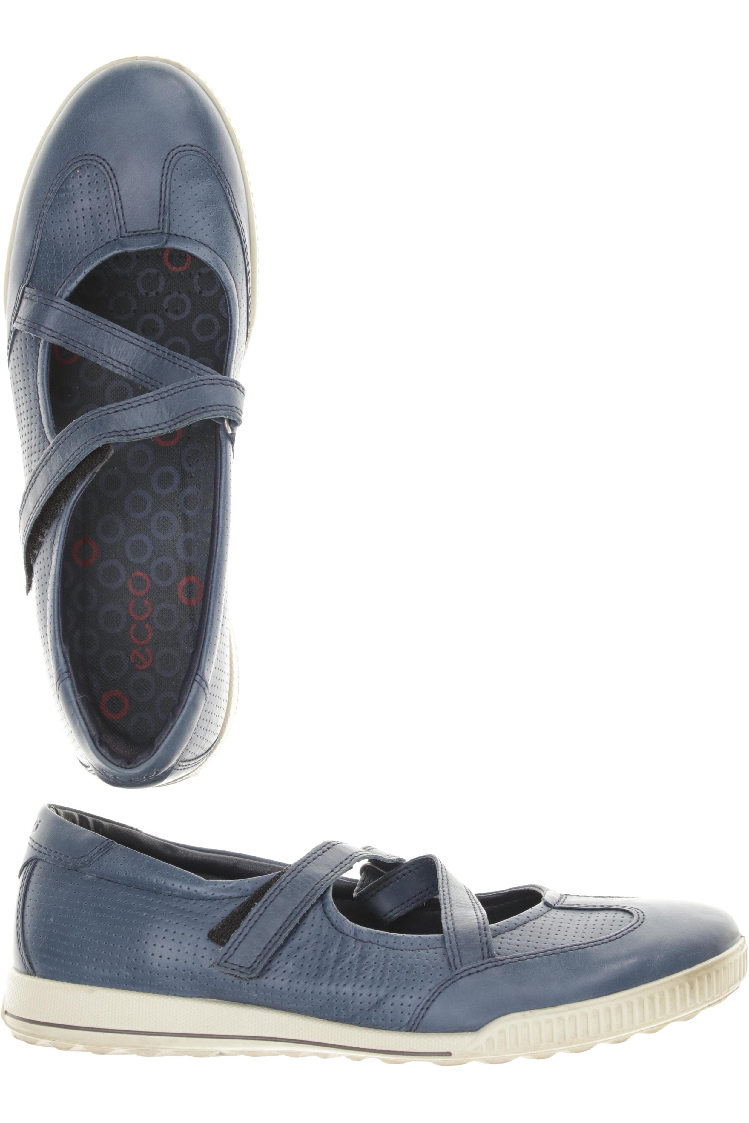 

Ecco Damen Ballerinas, blau, Gr. 40