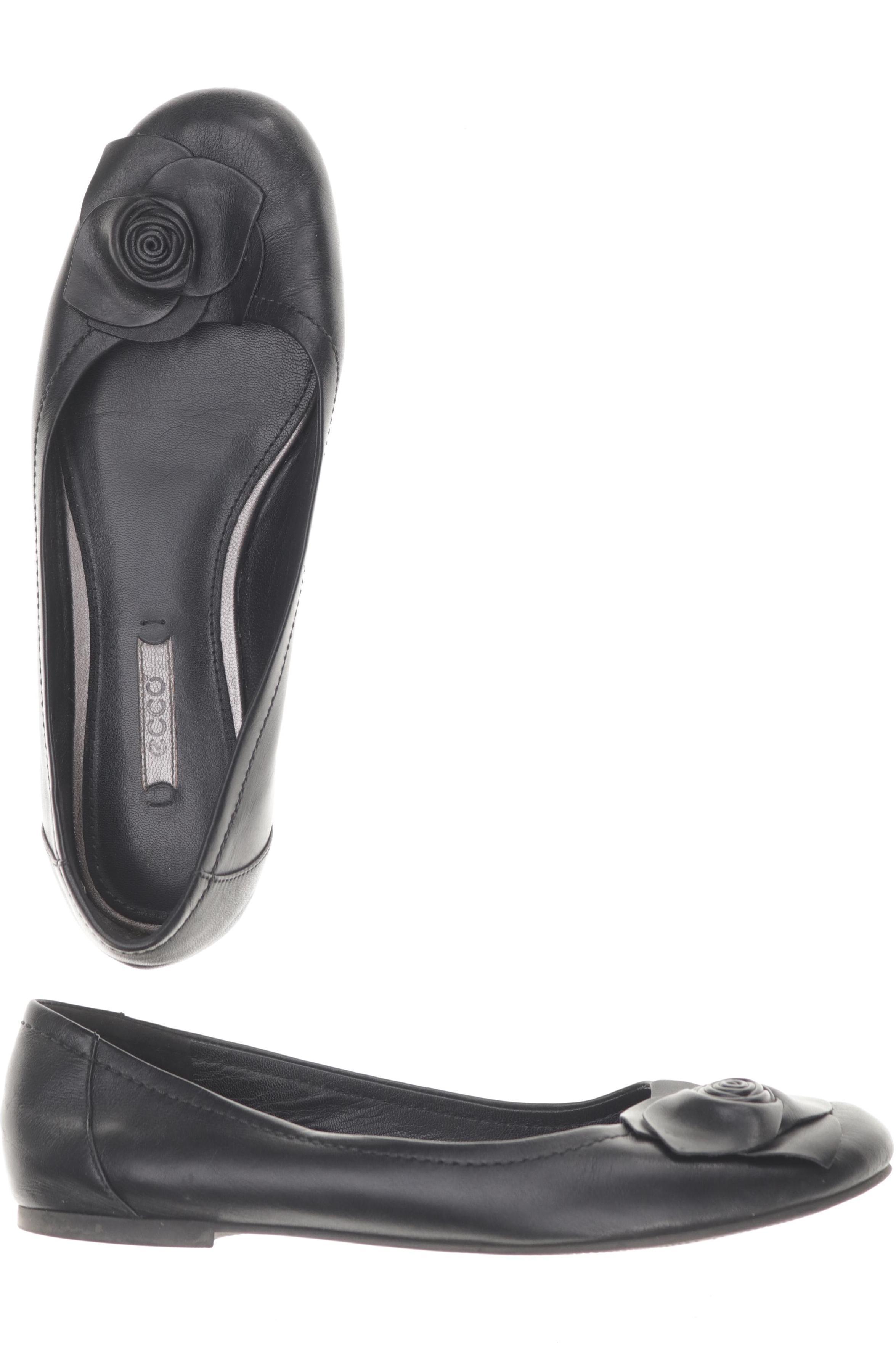 

Ecco Damen Ballerinas, schwarz, Gr. 38