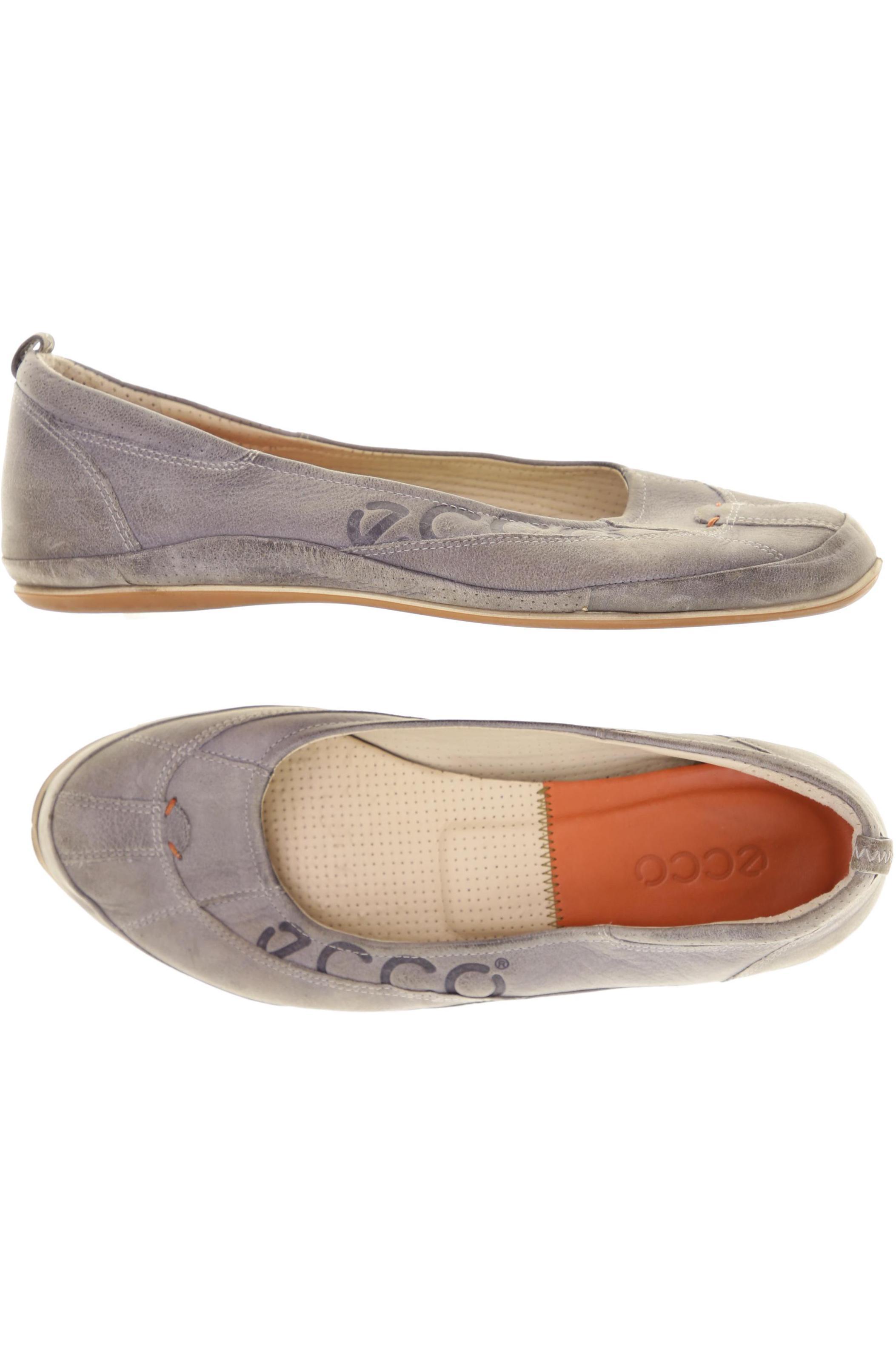 

Ecco Damen Ballerinas, grau, Gr. 40