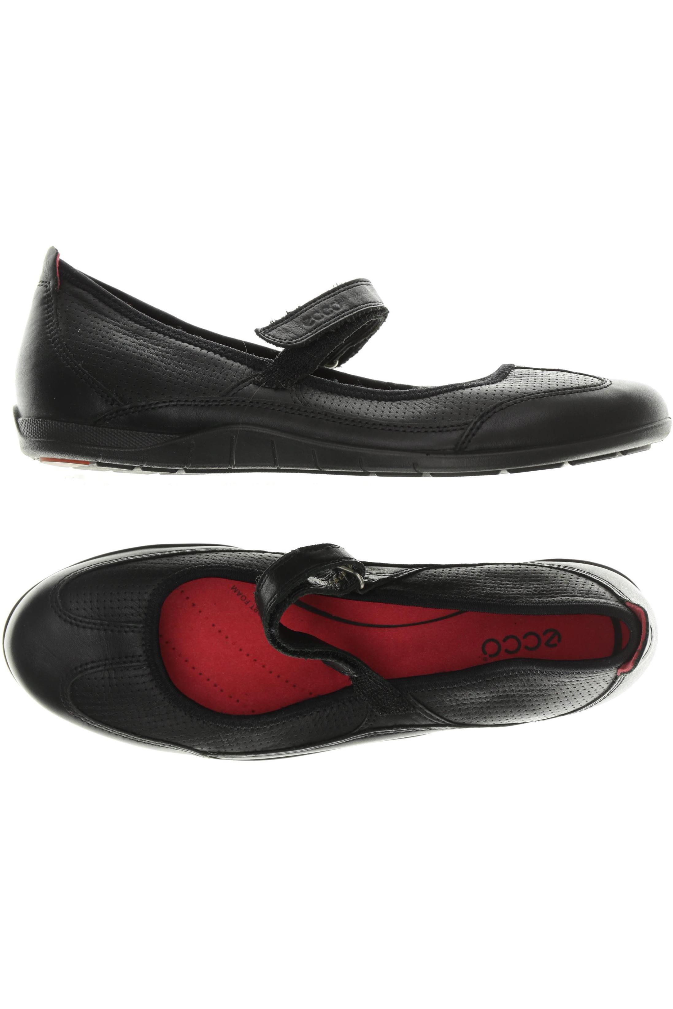 

Ecco Damen Ballerinas, schwarz, Gr. 40