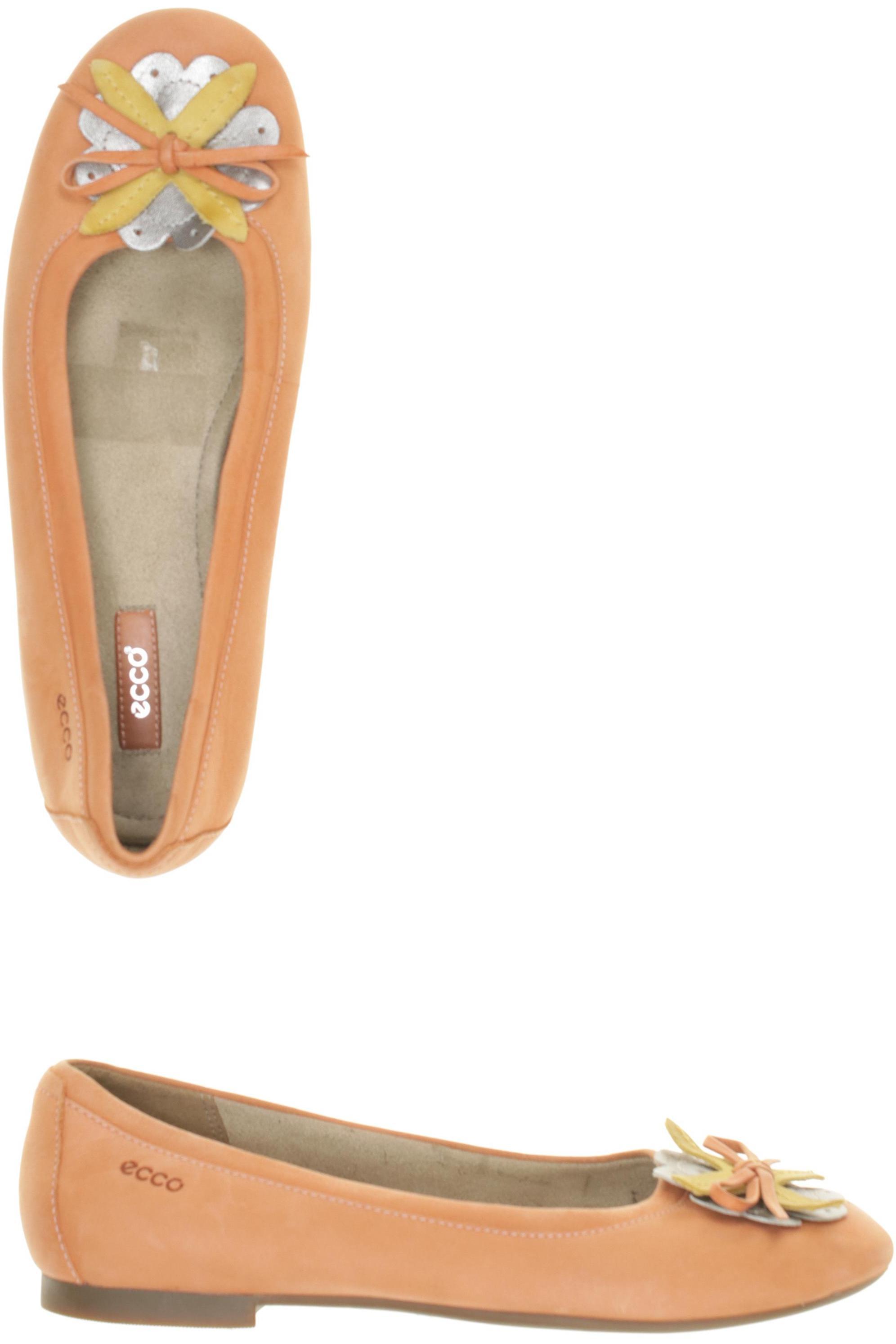

Ecco Damen Ballerinas, orange, Gr. 36