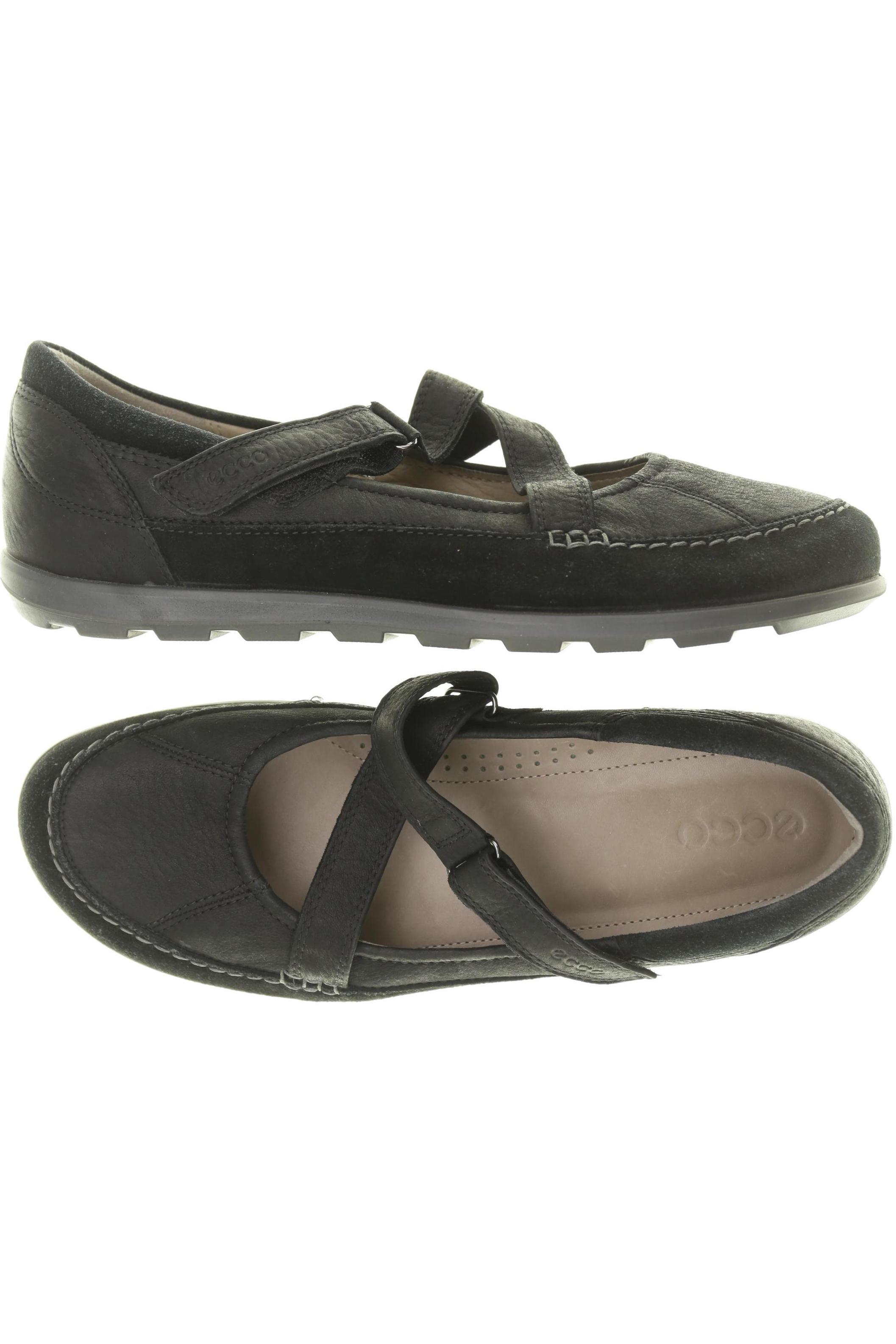 

Ecco Damen Ballerinas, schwarz, Gr. 42