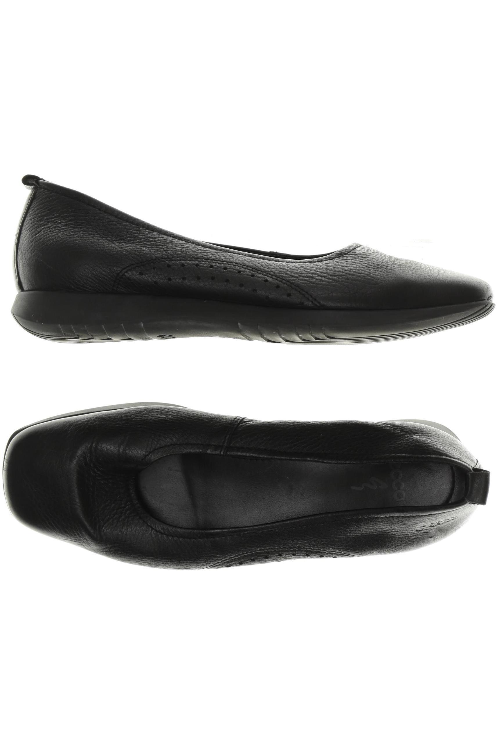 

Ecco Damen Ballerinas, schwarz, Gr. 6