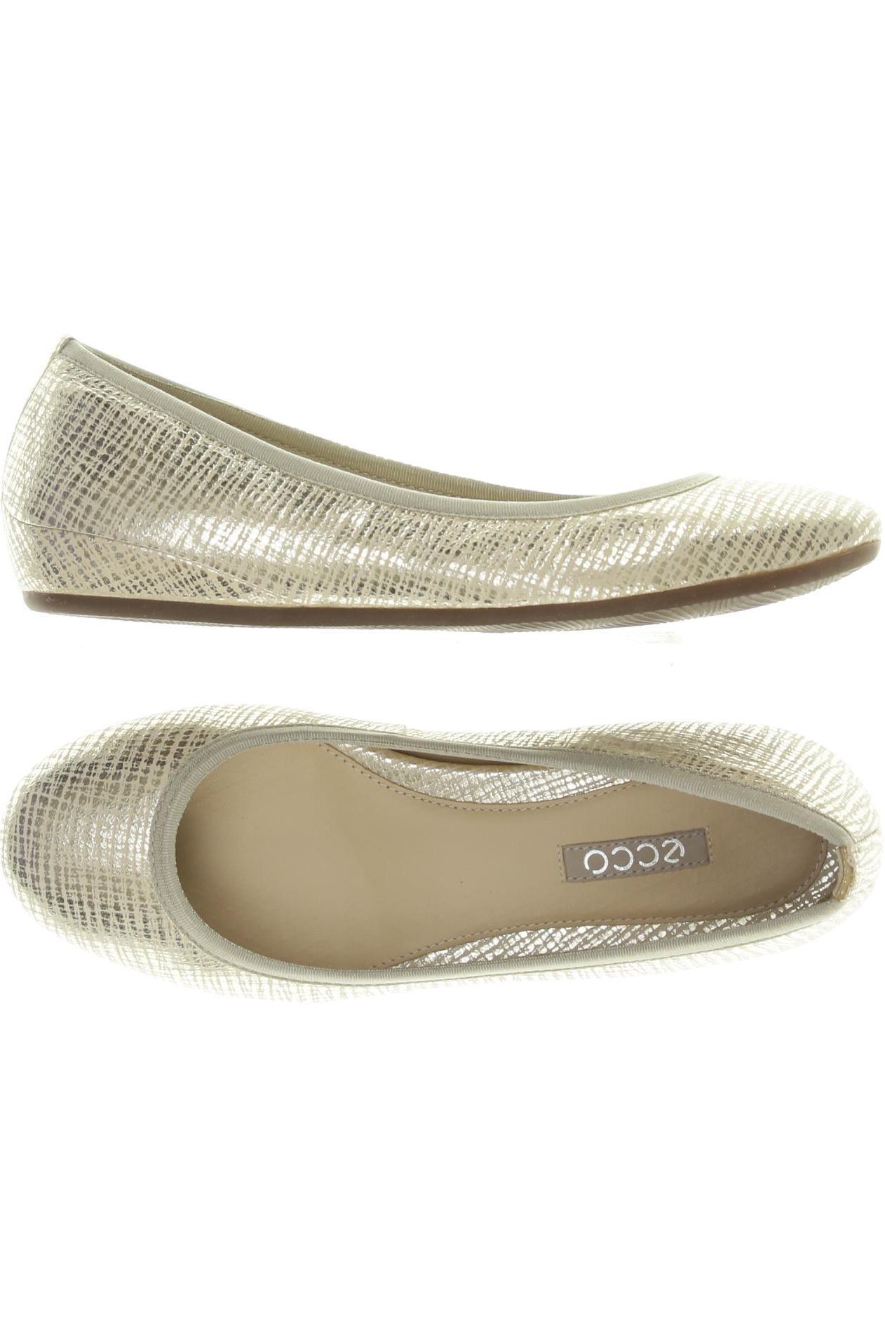 

Ecco Damen Ballerinas, beige, Gr. 36