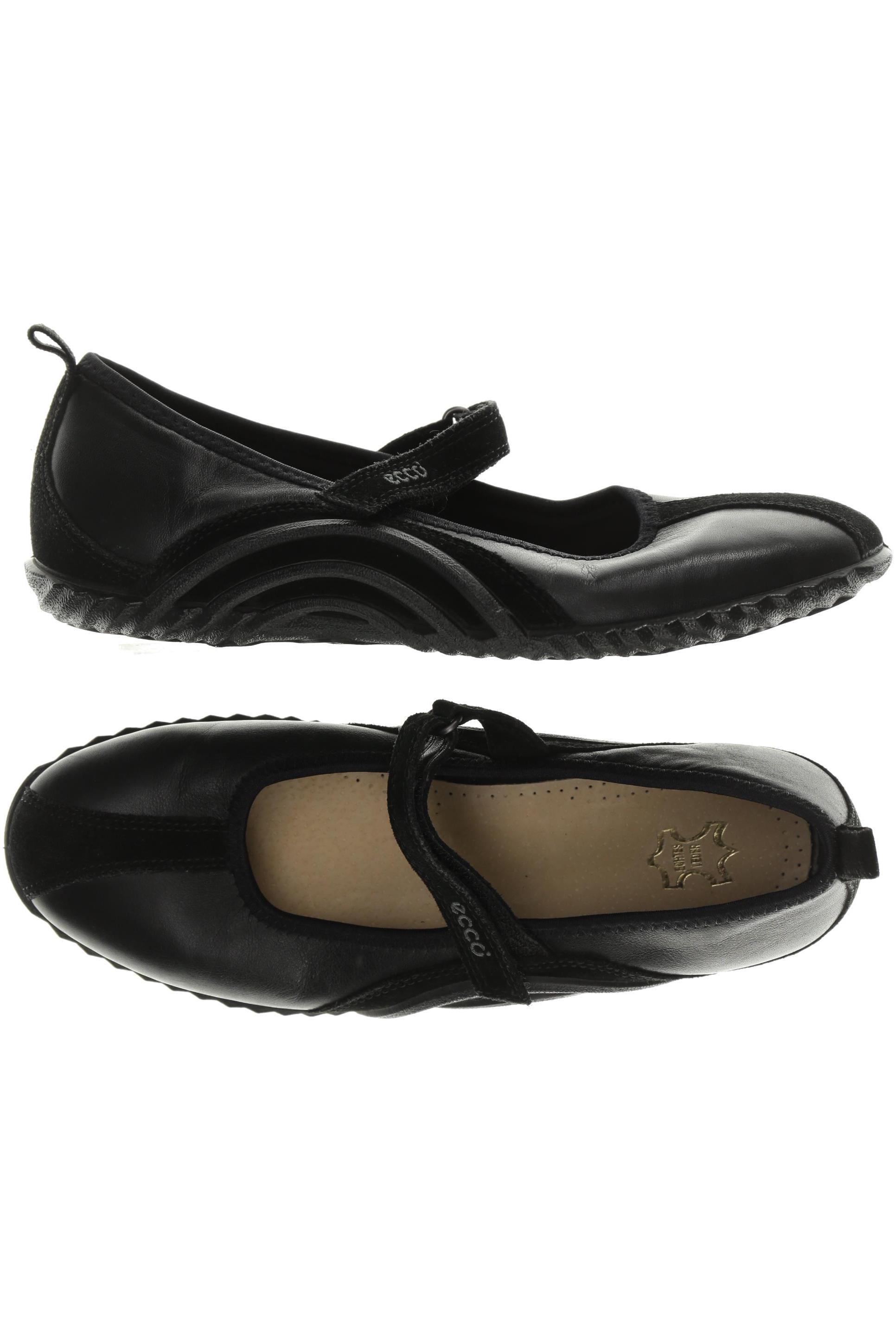 

Ecco Damen Ballerinas, schwarz, Gr. 40