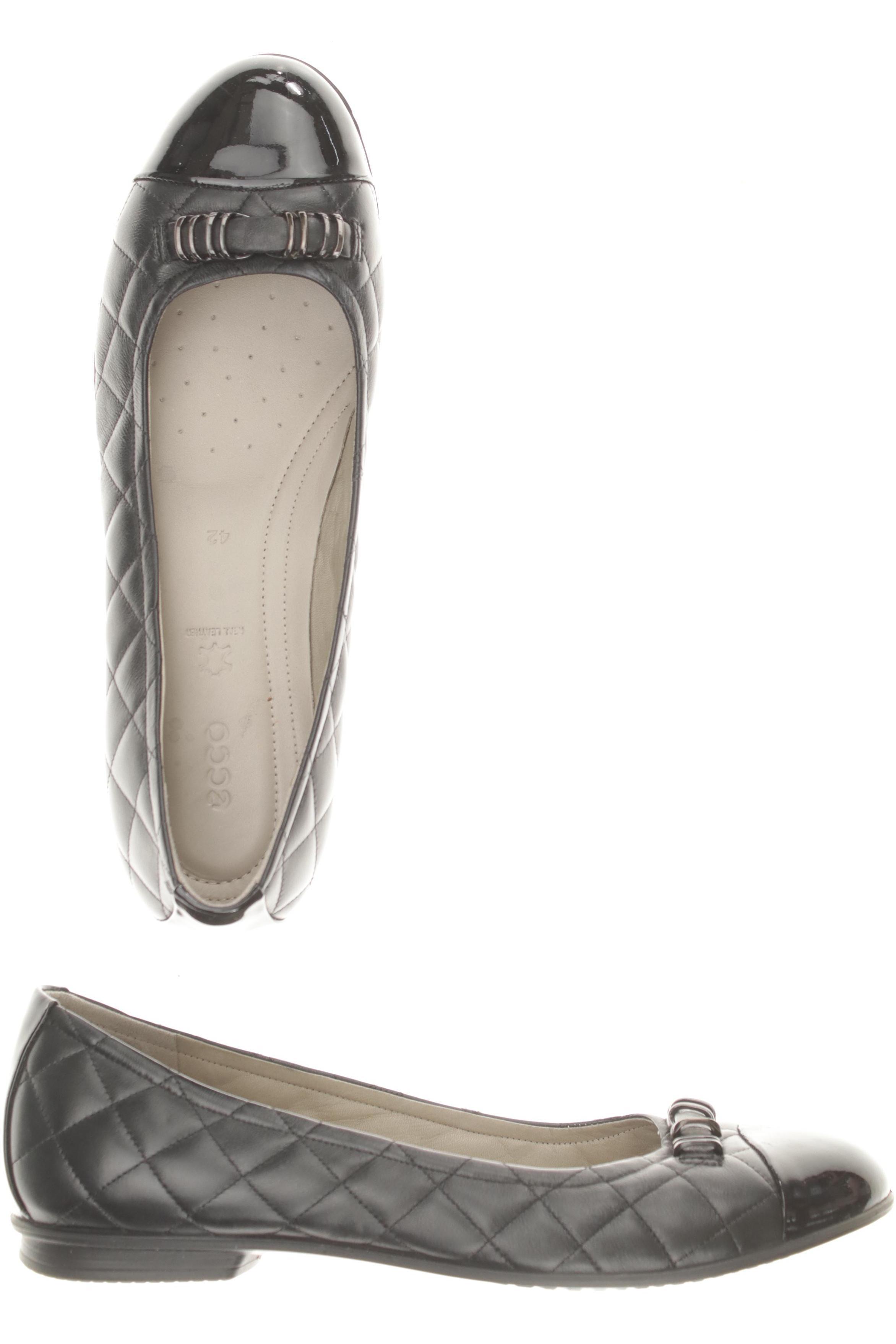 

Ecco Damen Ballerinas, schwarz, Gr. 42