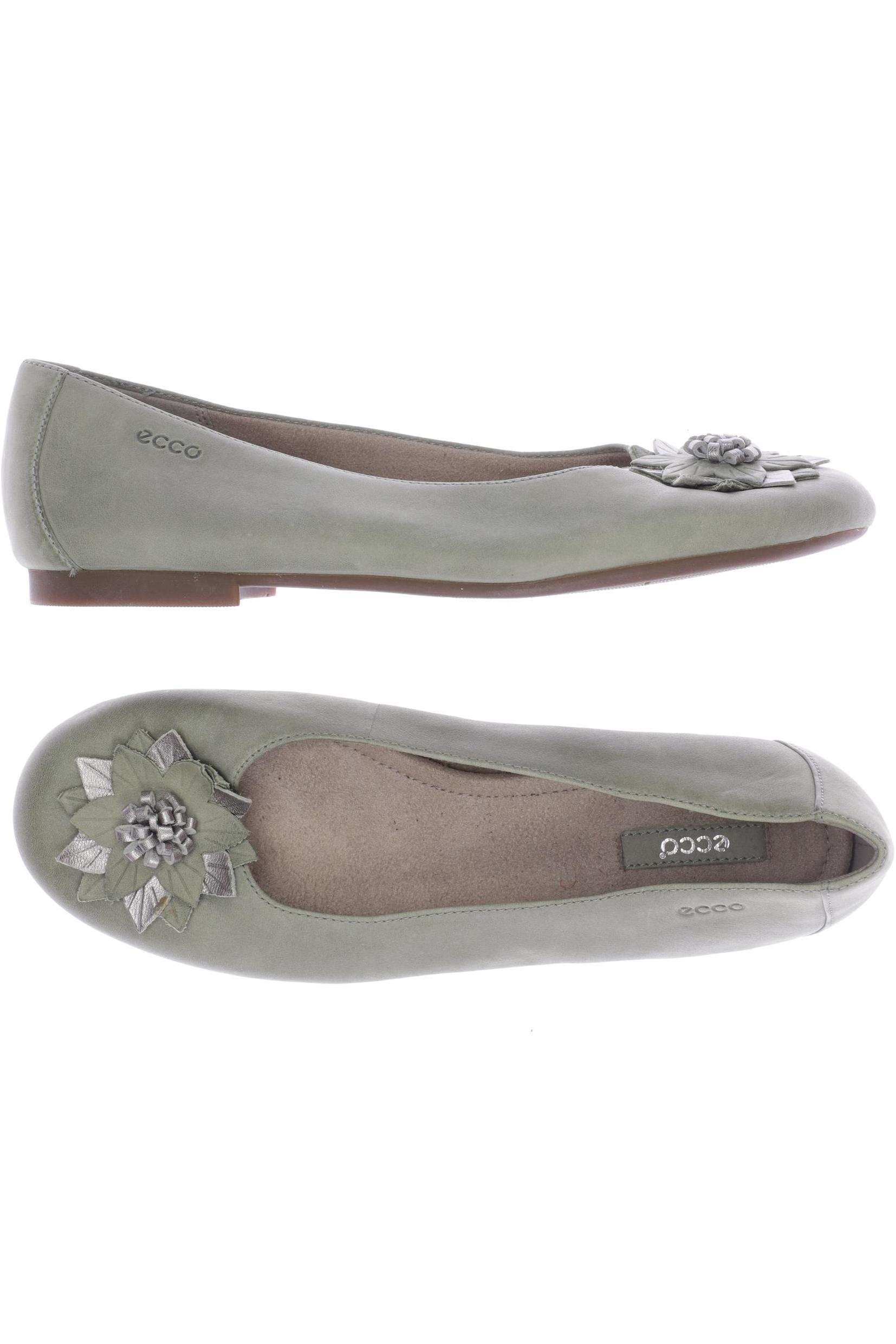 

Ecco Damen Ballerinas, grün, Gr. 37