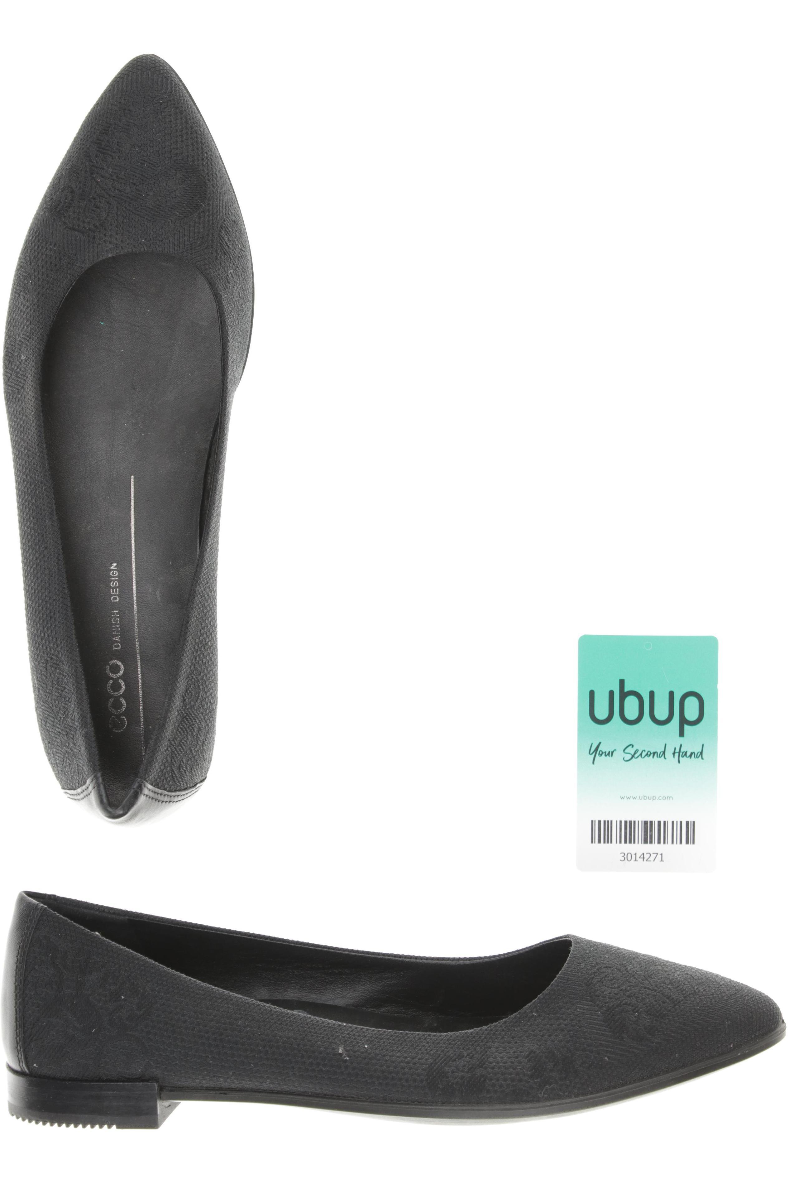 

Ecco Damen Ballerinas, schwarz, Gr. 38