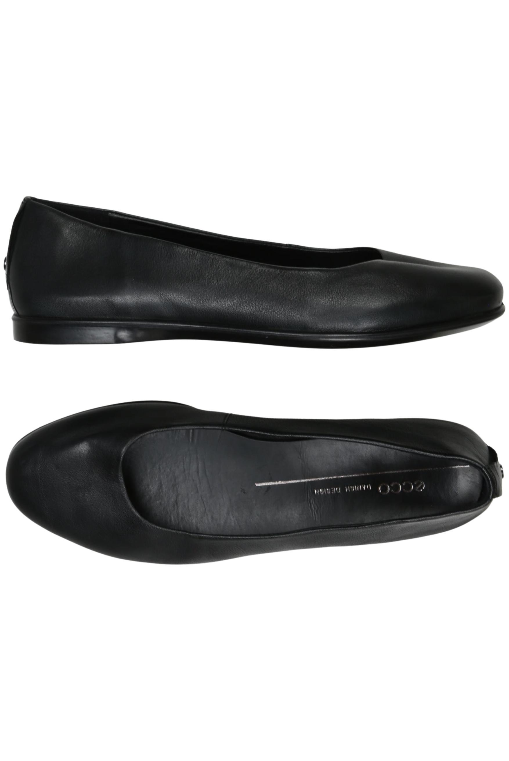 

Ecco Damen Ballerinas, schwarz, Gr. 38