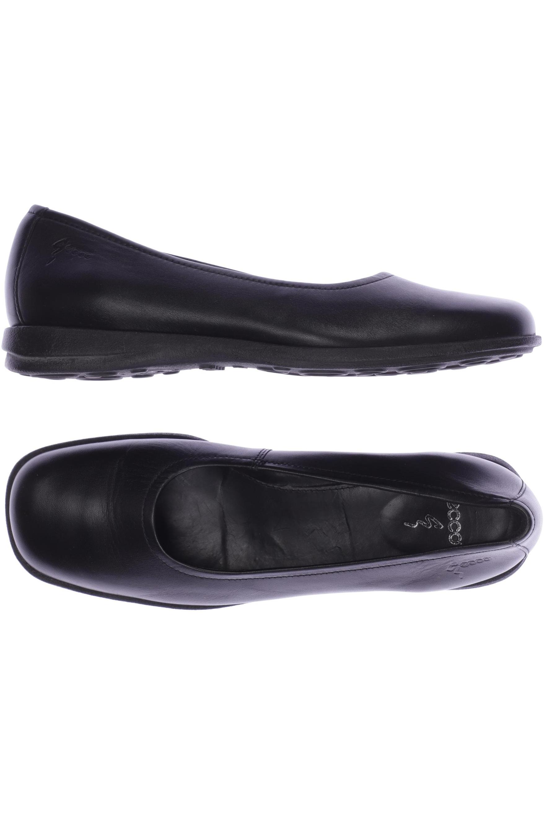 

Ecco Damen Ballerinas, schwarz