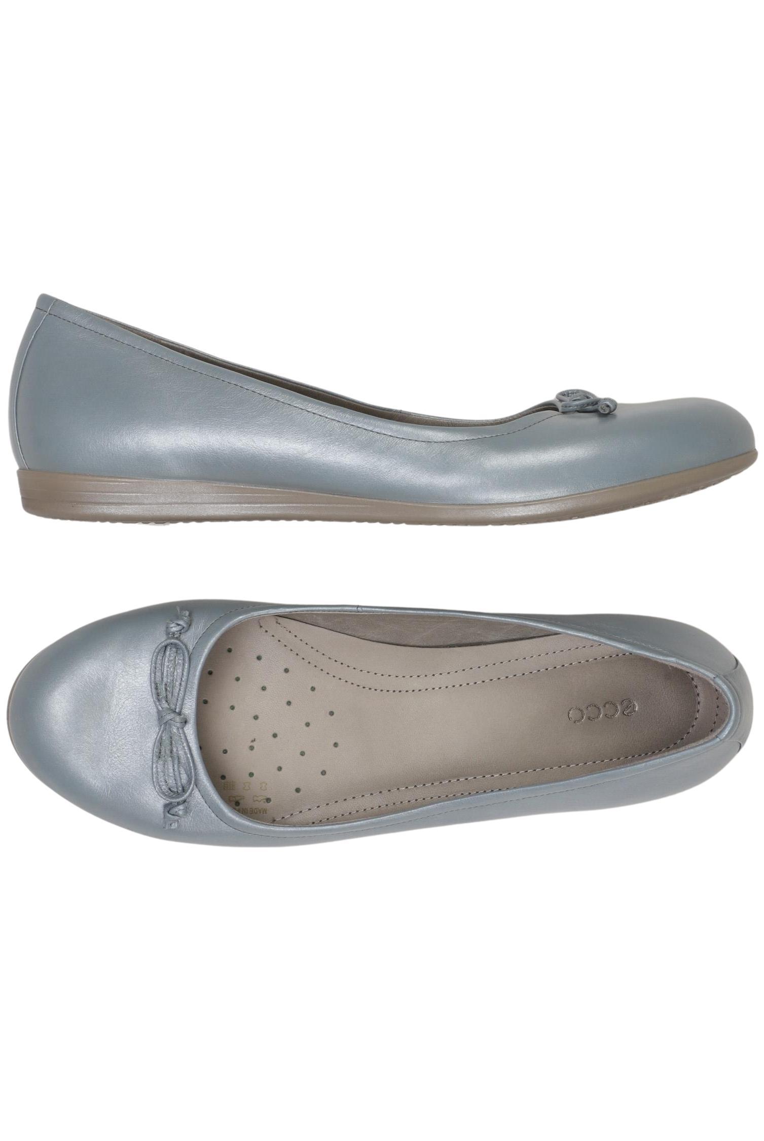 

Ecco Damen Ballerinas, hellblau, Gr. 39
