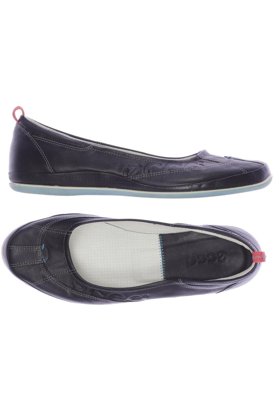 

Ecco Damen Ballerinas, schwarz, Gr. 39