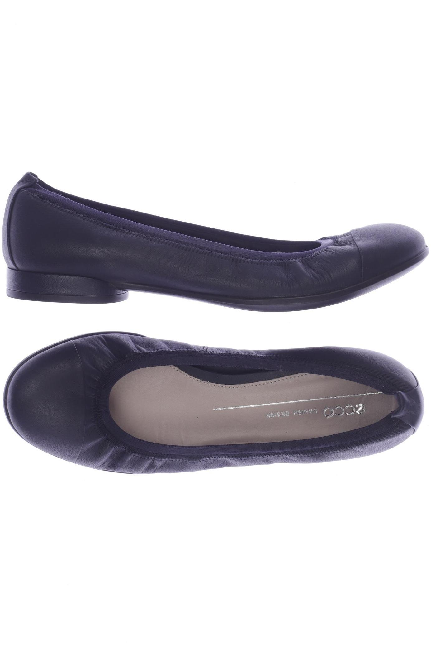 

Ecco Damen Ballerinas, marineblau