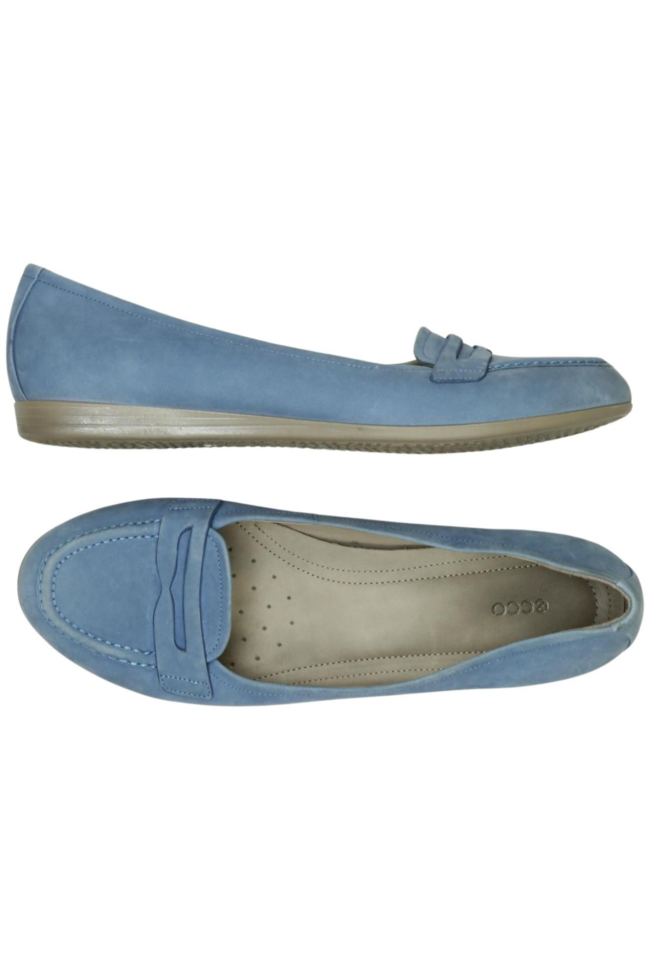 

Ecco Damen Ballerinas, blau, Gr. 41