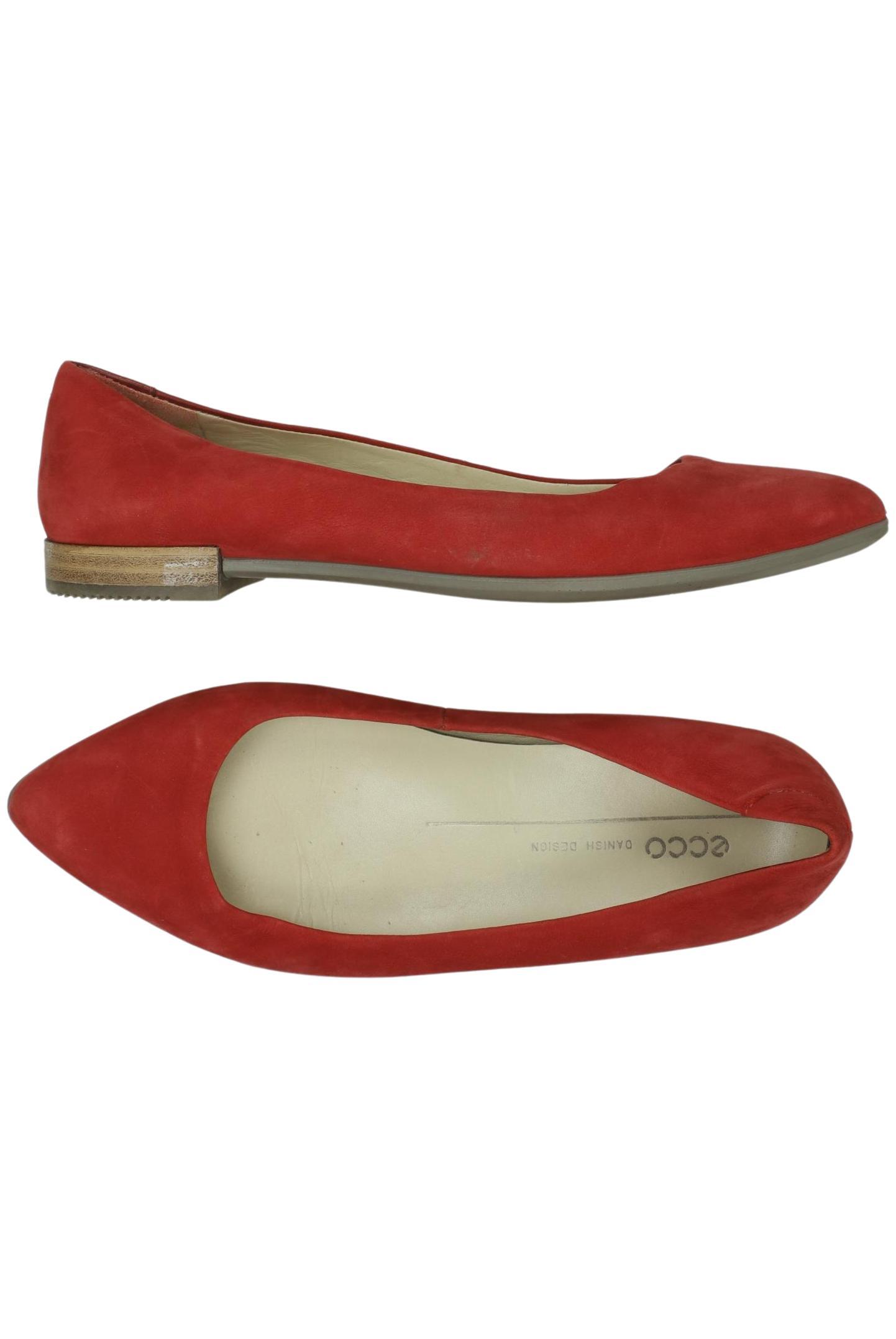 

Ecco Damen Ballerinas, rot, Gr. 35