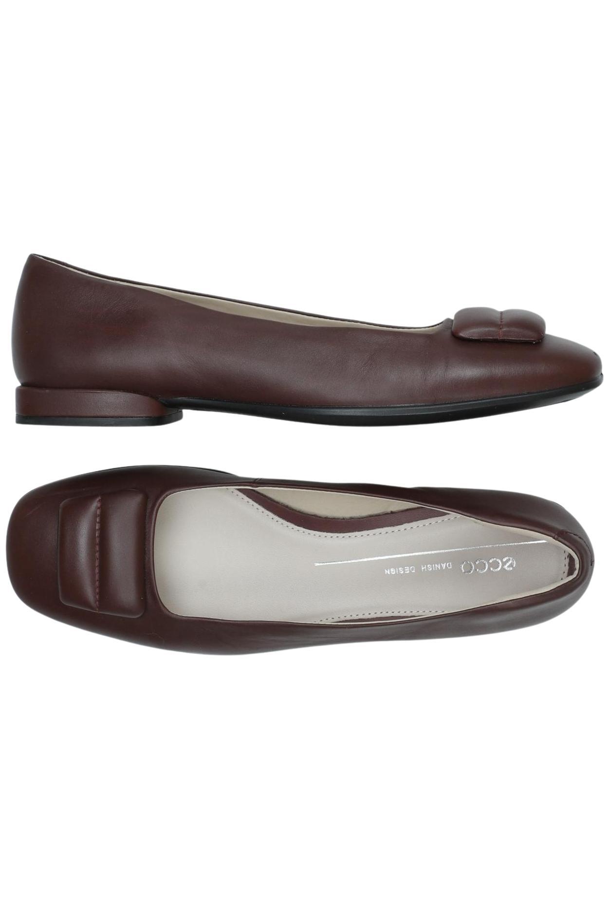 

Ecco Damen Ballerinas, braun, Gr. 38