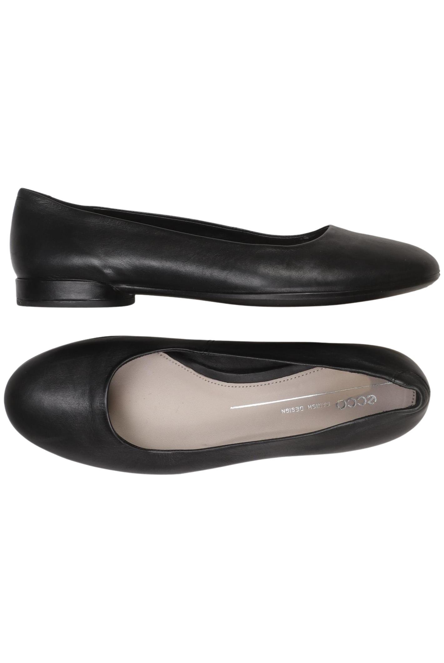 

Ecco Damen Ballerinas, schwarz, Gr. 38