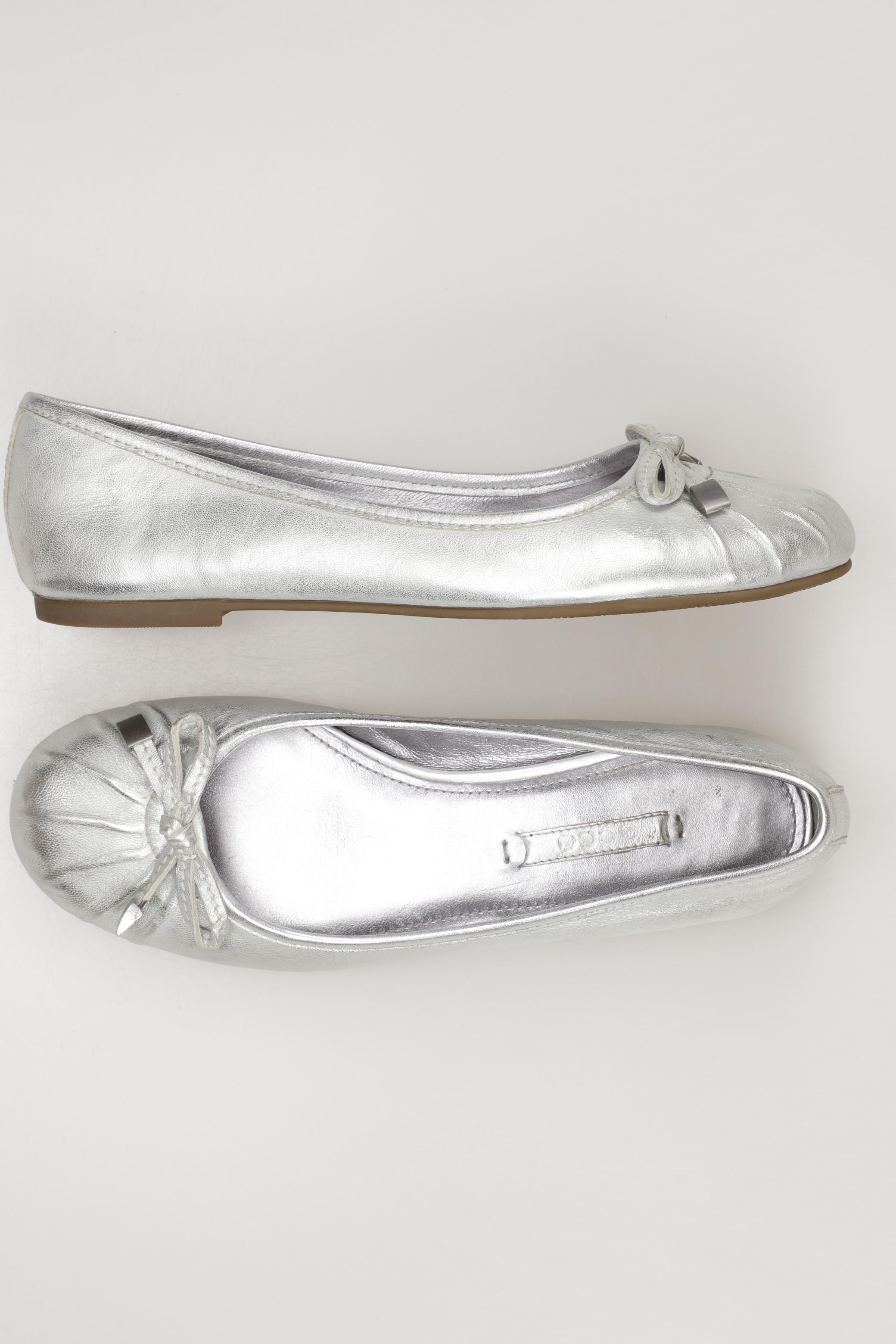 

Ecco Damen Ballerinas, silber, Gr. 37