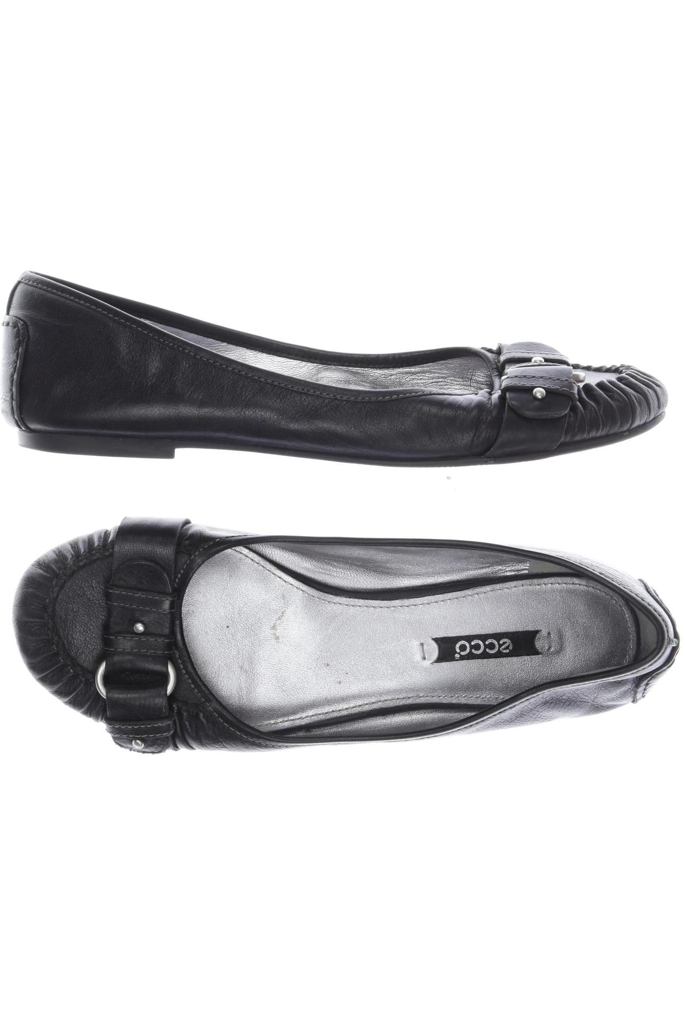 

Ecco Damen Ballerinas, schwarz, Gr. 40