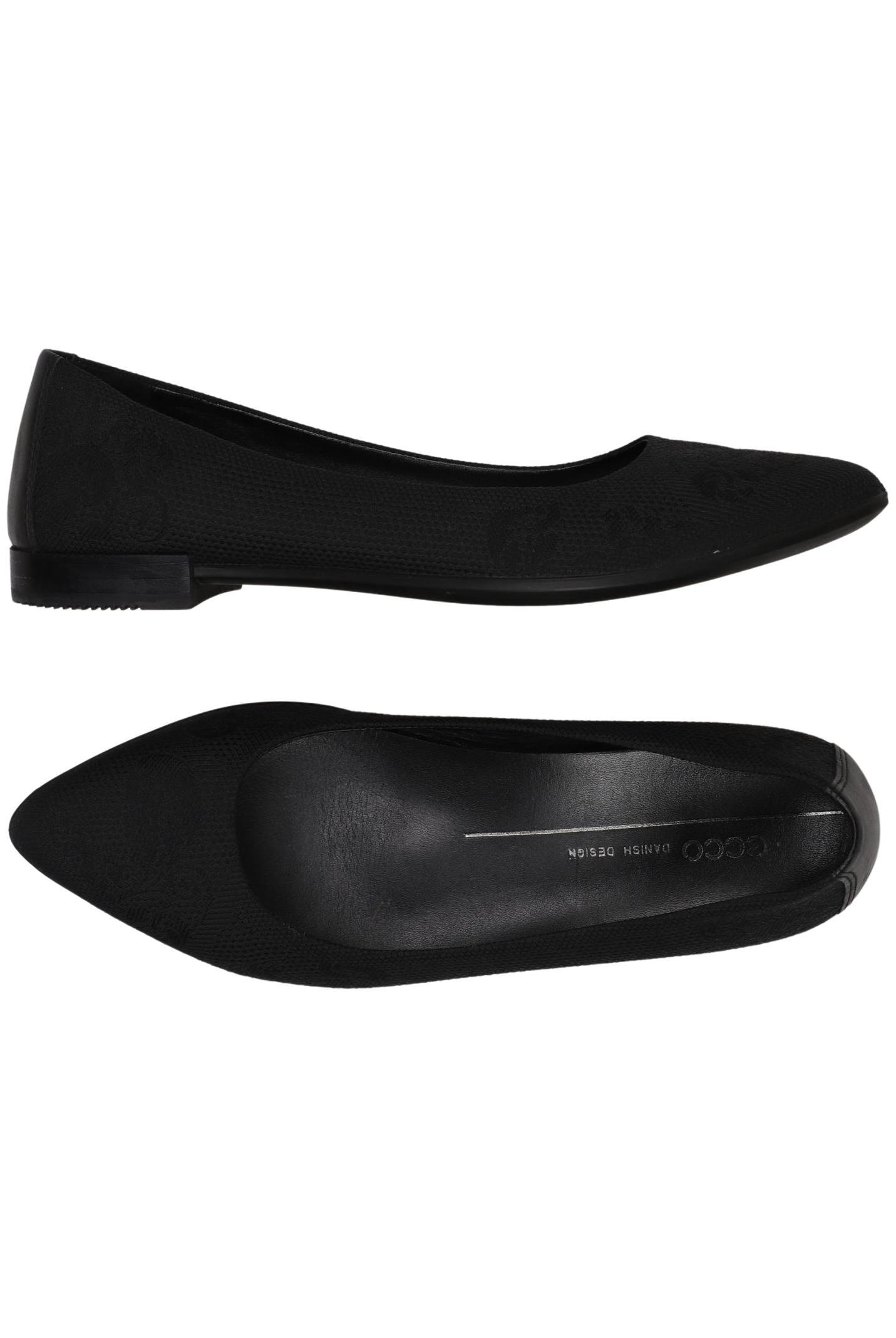 

Ecco Damen Ballerinas, schwarz, Gr. 37