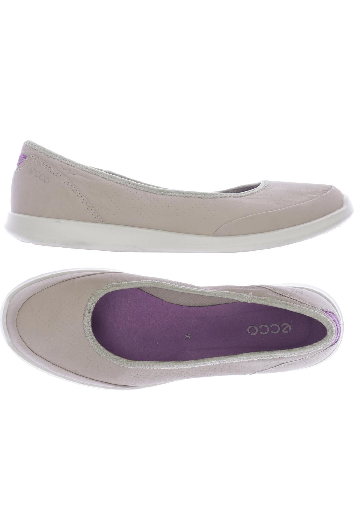

Ecco Damen Ballerinas, beige, Gr. 40