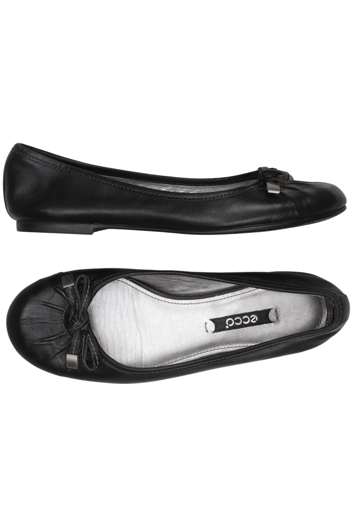 

Ecco Damen Ballerinas, schwarz, Gr. 36