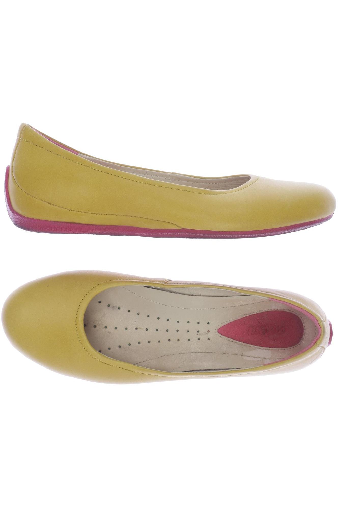 

Ecco Damen Ballerinas, gelb, Gr. 37