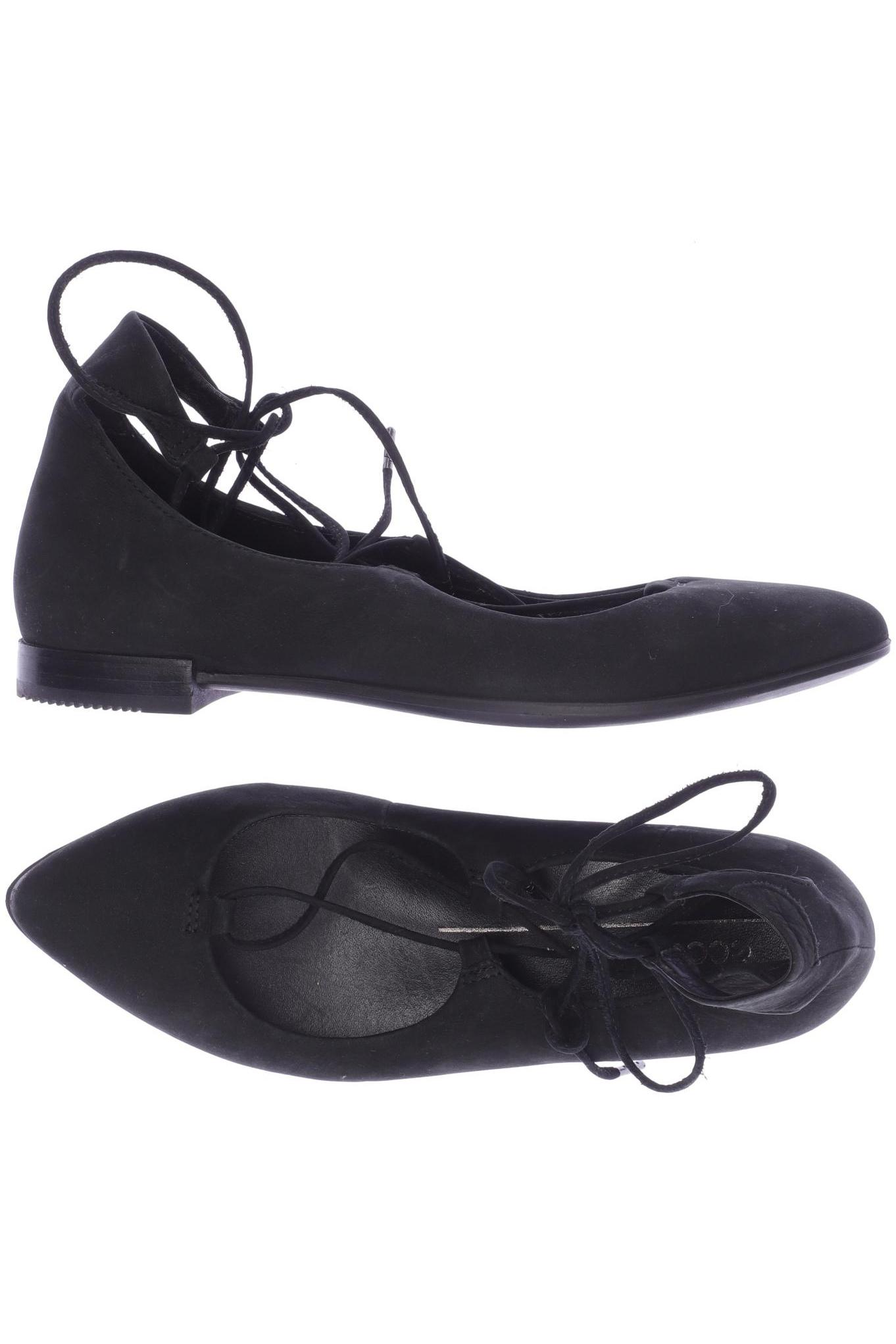 

Ecco Damen Ballerinas, schwarz, Gr. 35