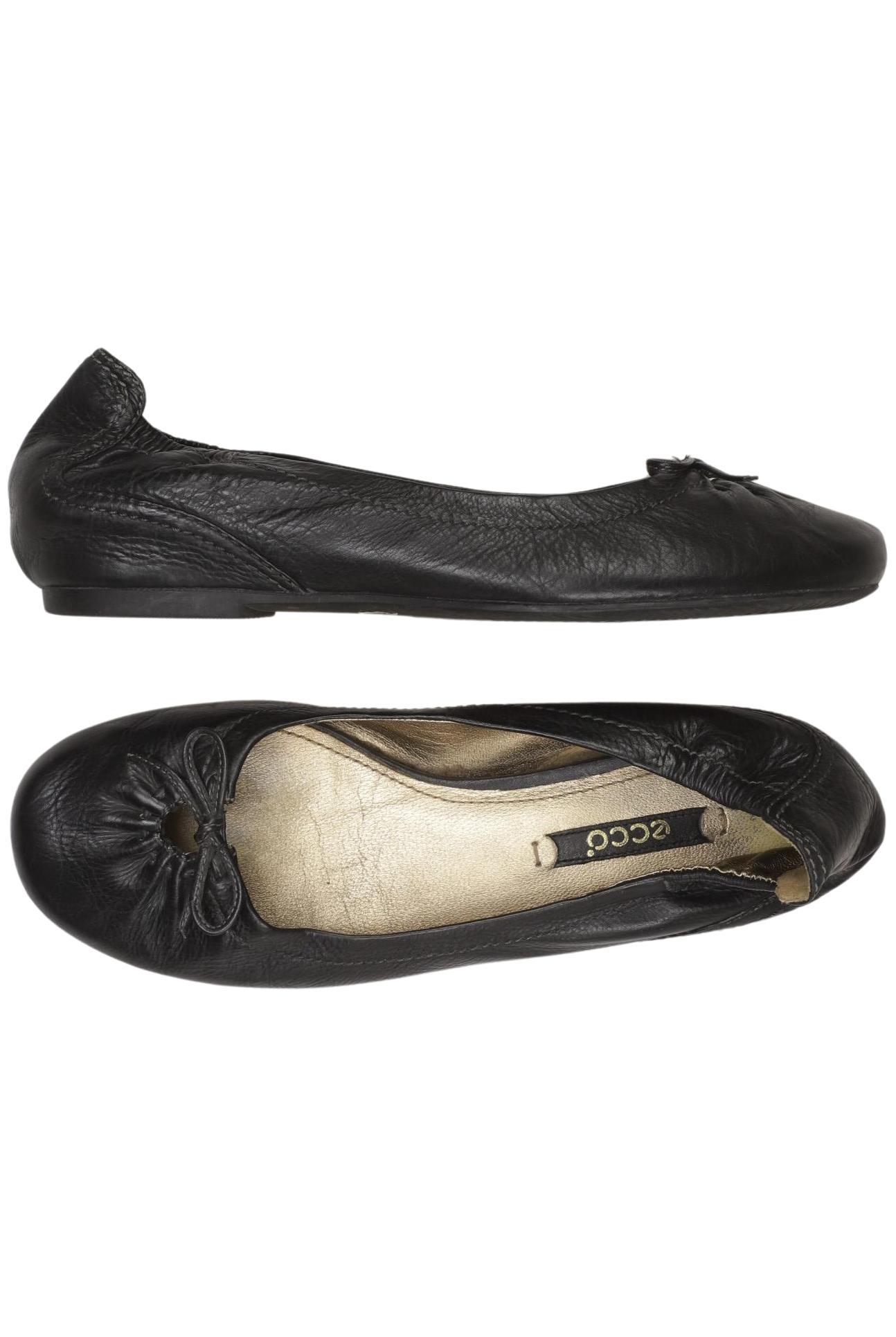 

Ecco Damen Ballerinas, schwarz, Gr. 36