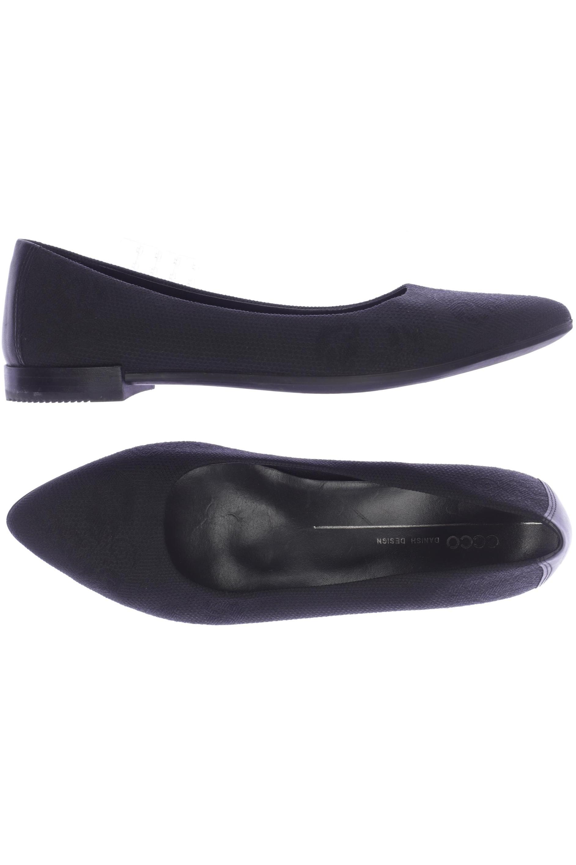 

Ecco Damen Ballerinas, schwarz, Gr. 39