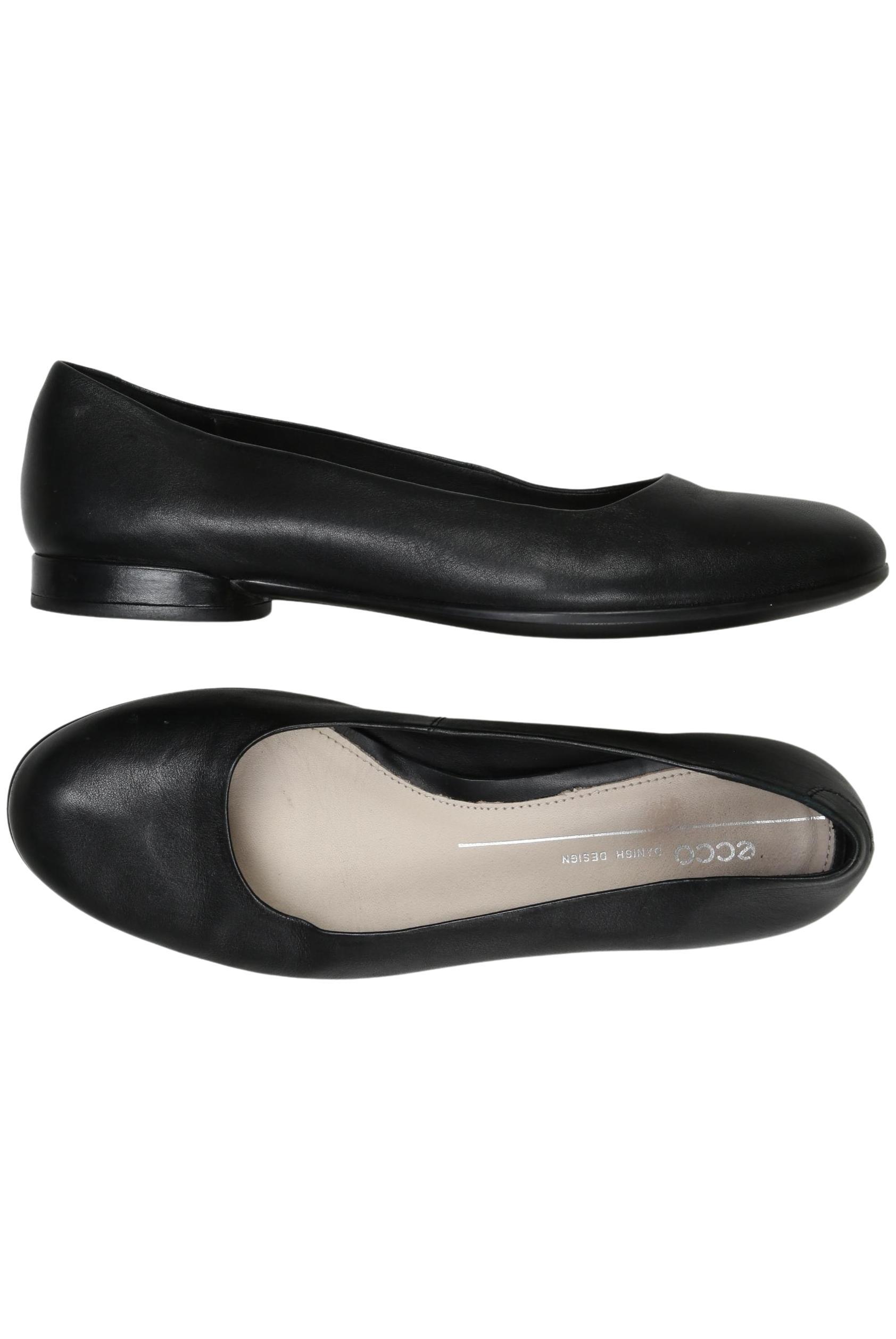 

Ecco Damen Ballerinas, schwarz, Gr. 38