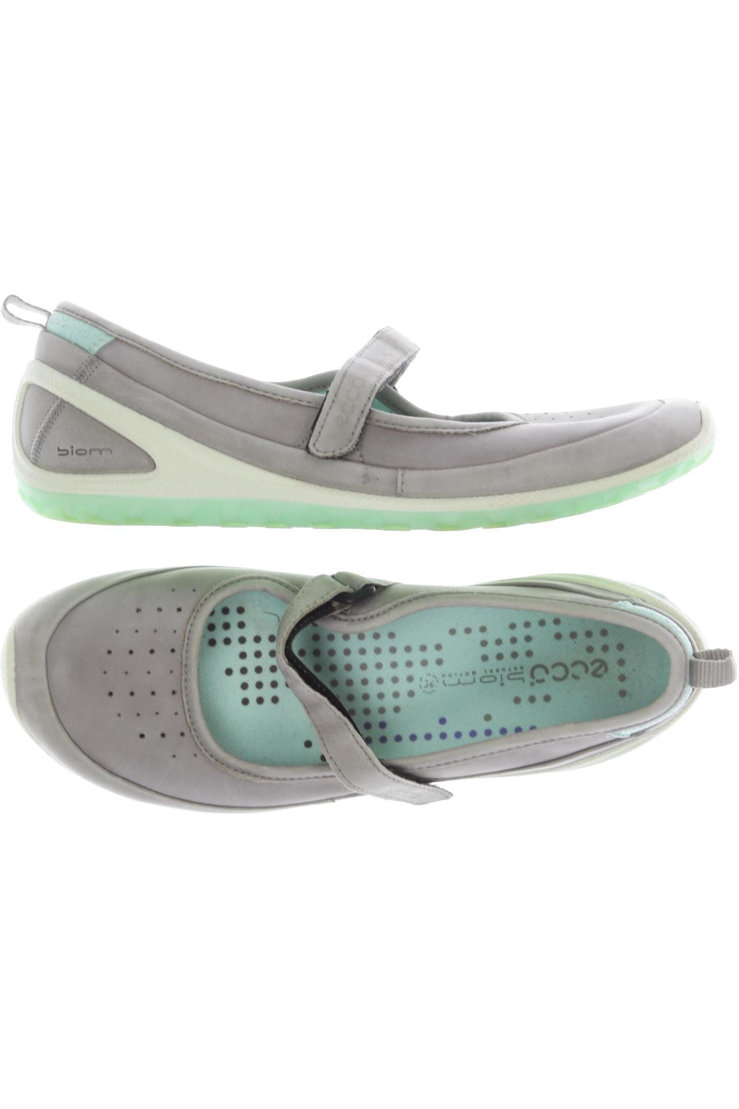 

Ecco Damen Ballerinas, grau, Gr. 39