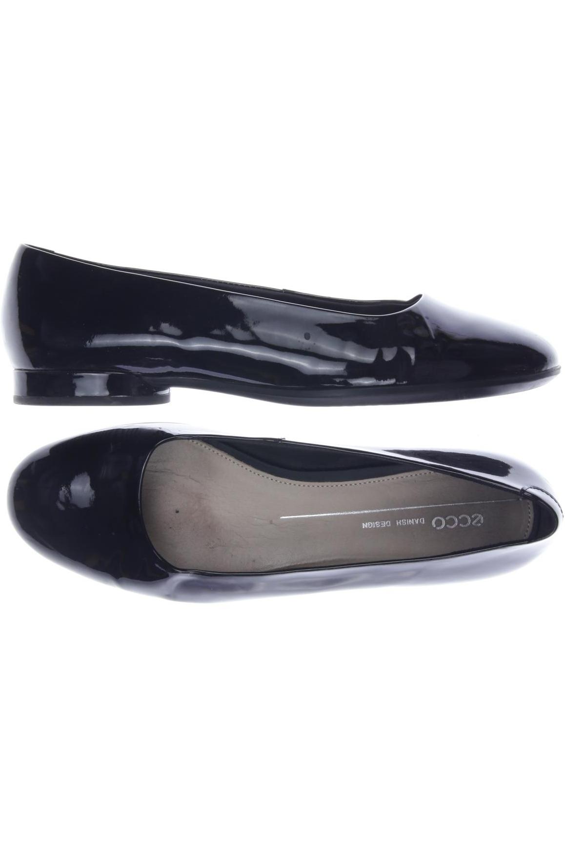 

Ecco Damen Ballerinas, schwarz