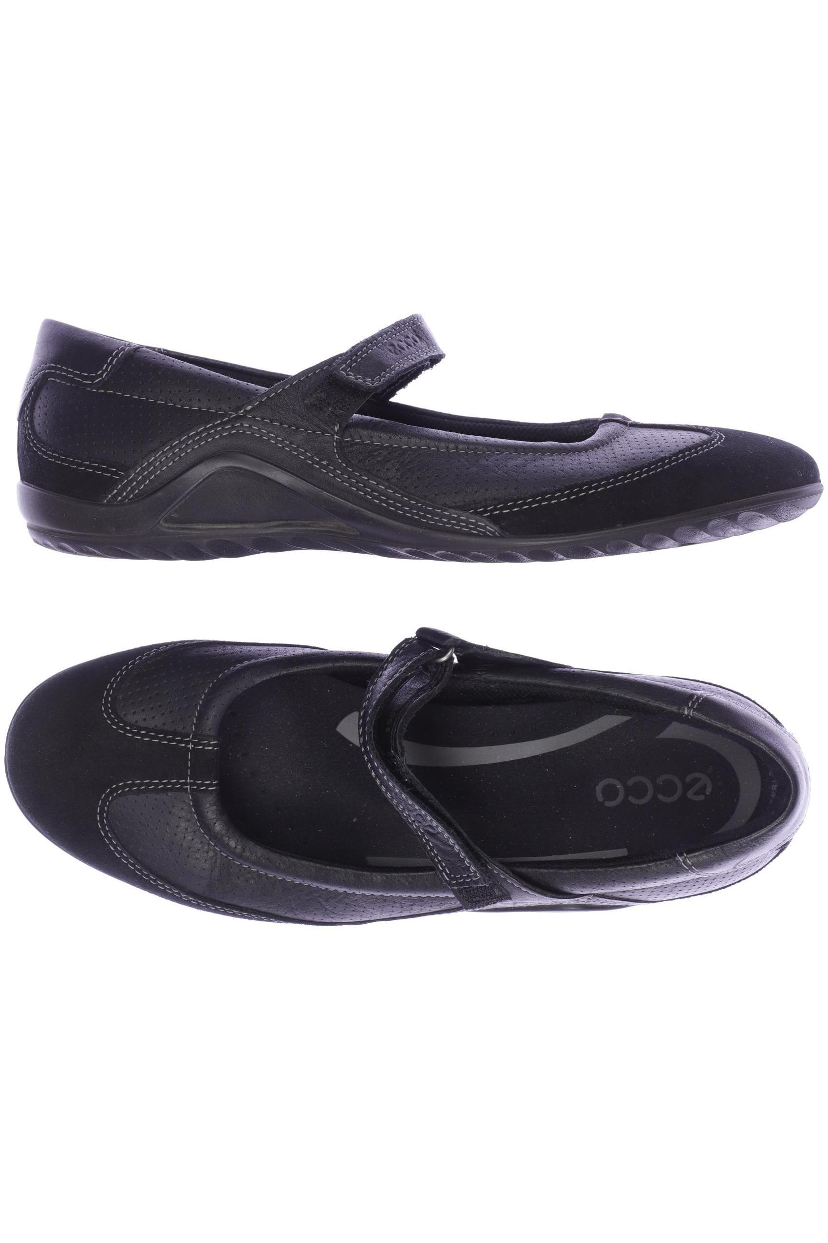 

Ecco Damen Ballerinas, schwarz, Gr. 39