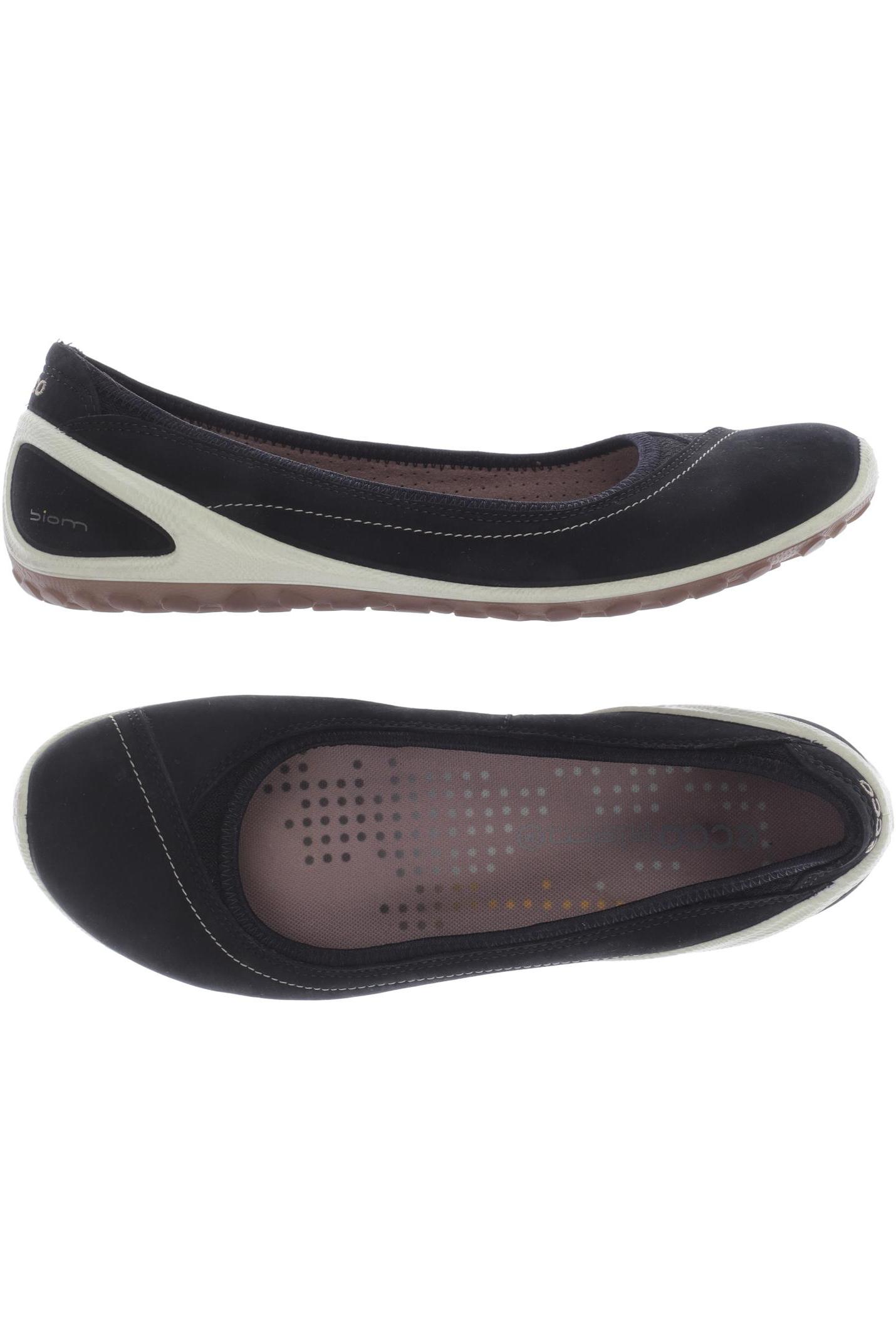 

Ecco Damen Ballerinas, schwarz, Gr. 38