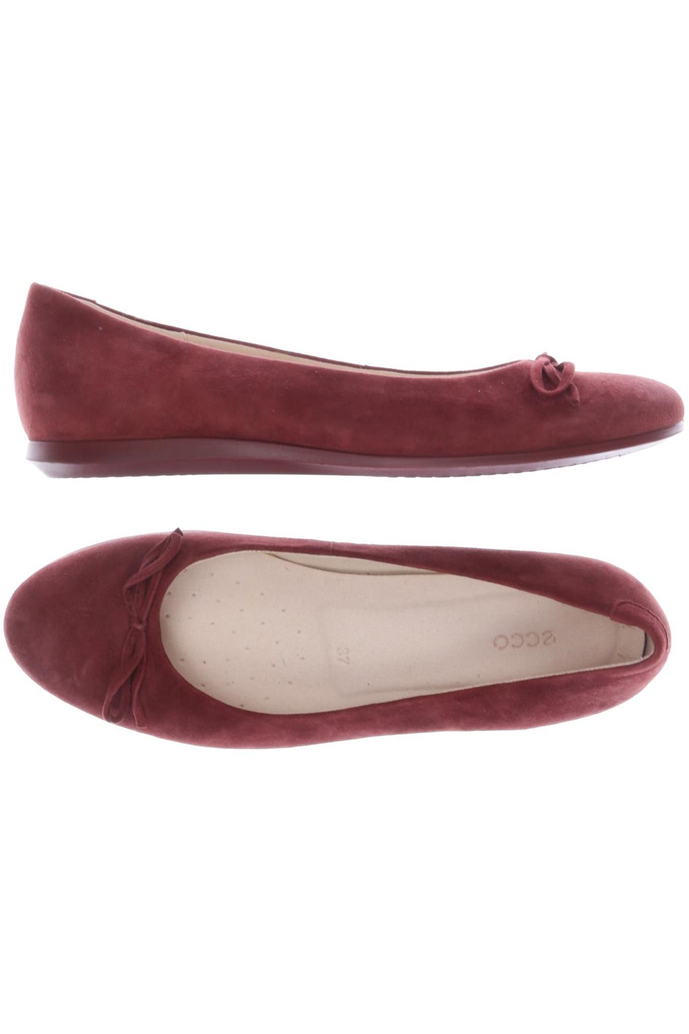 

Ecco Damen Ballerinas, rot, Gr. 37