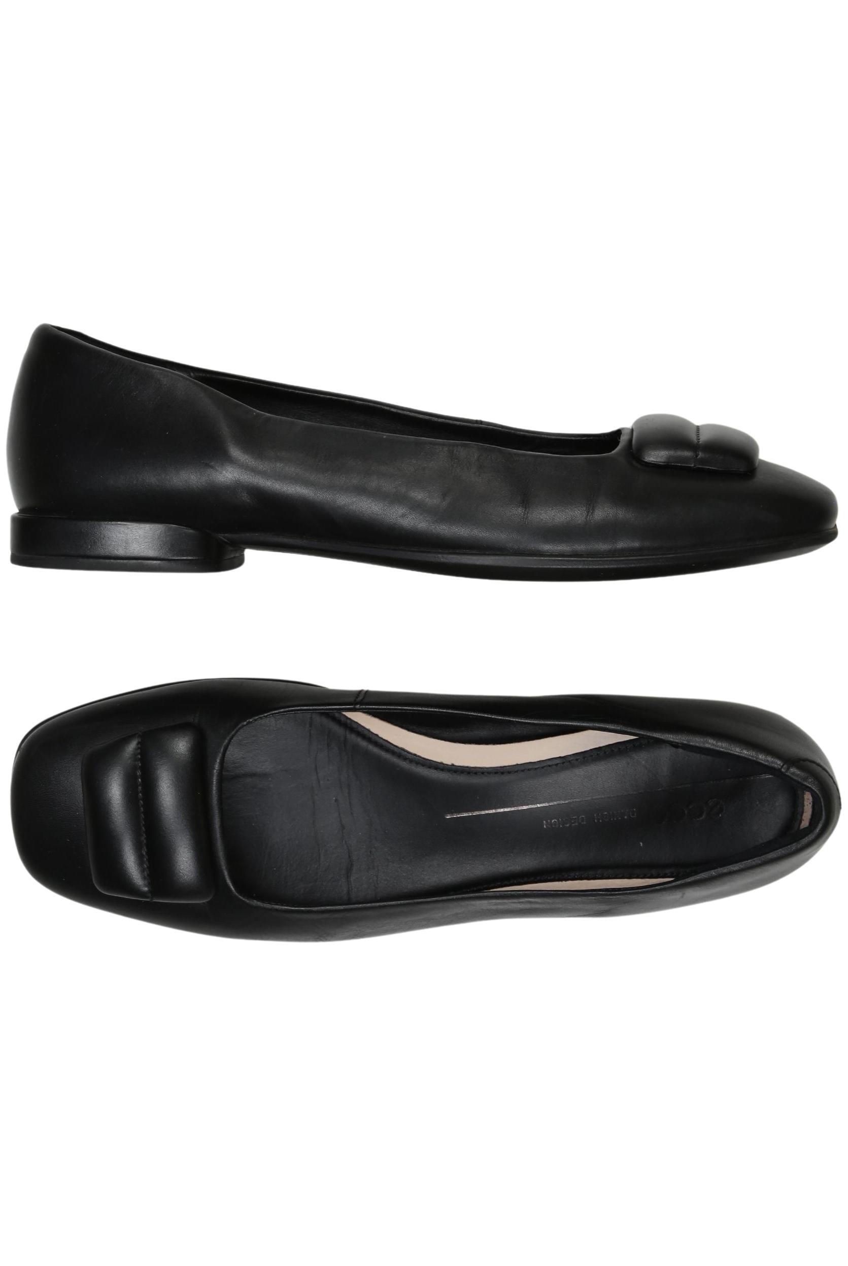 

Ecco Damen Ballerinas, schwarz, Gr. 38