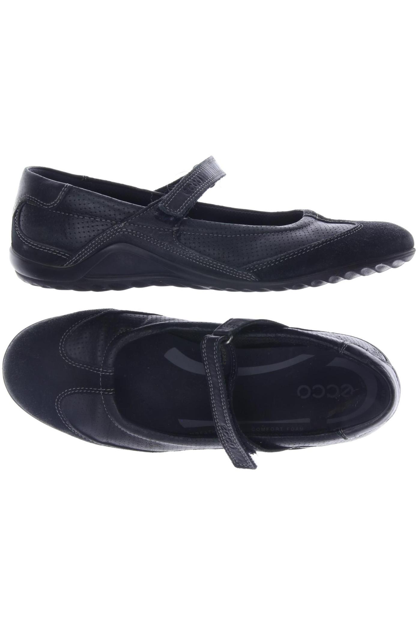 

Ecco Damen Ballerinas, schwarz