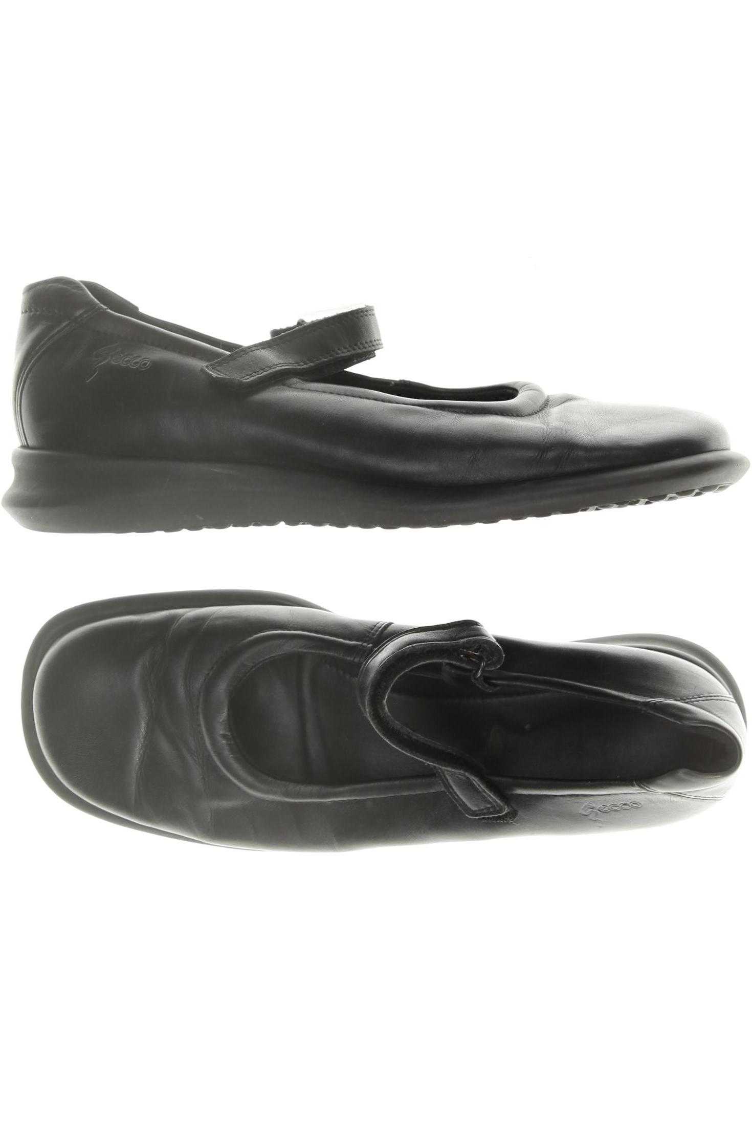 

Ecco Damen Ballerinas, schwarz, Gr. 6.5