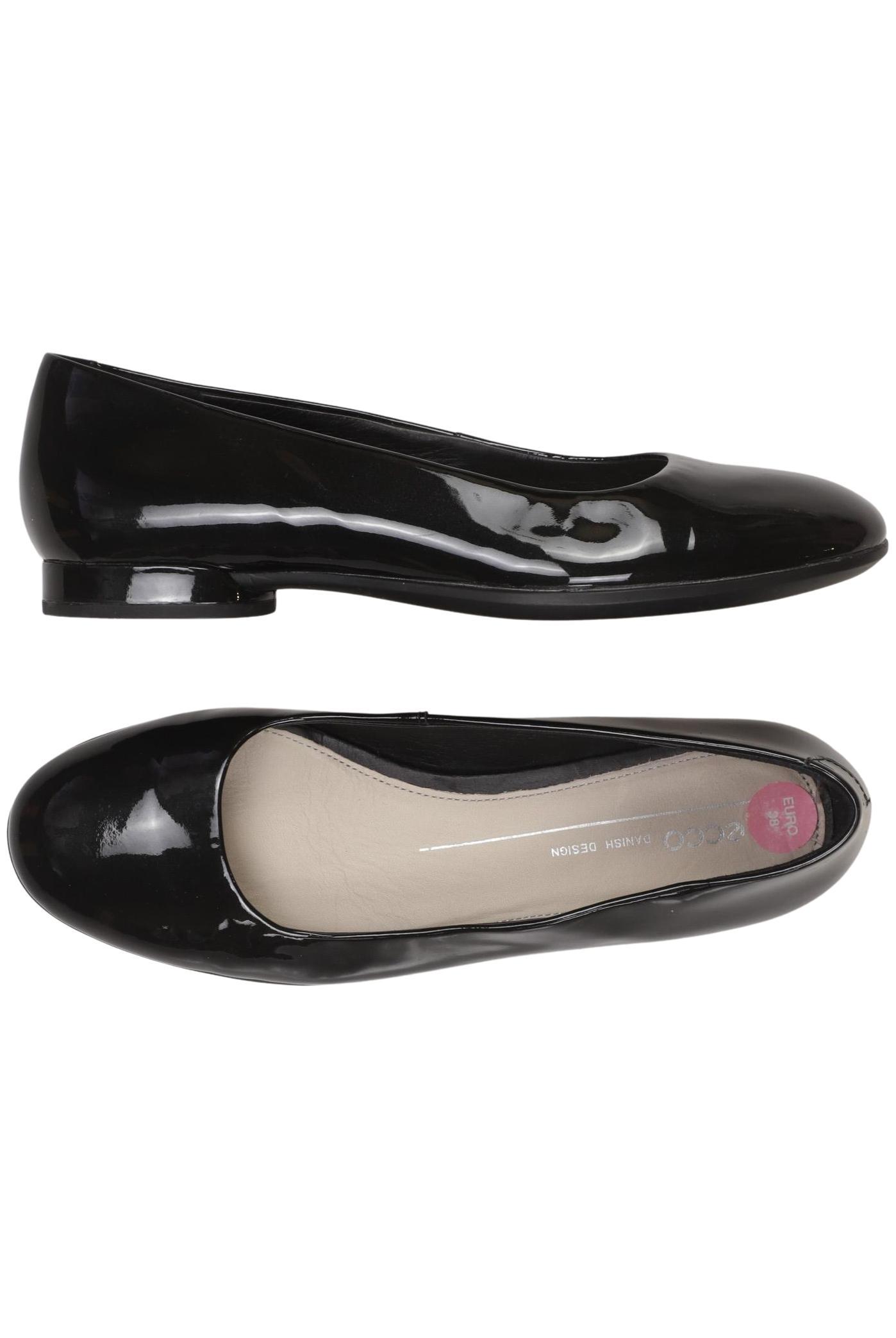 

Ecco Damen Ballerinas, schwarz, Gr. 38