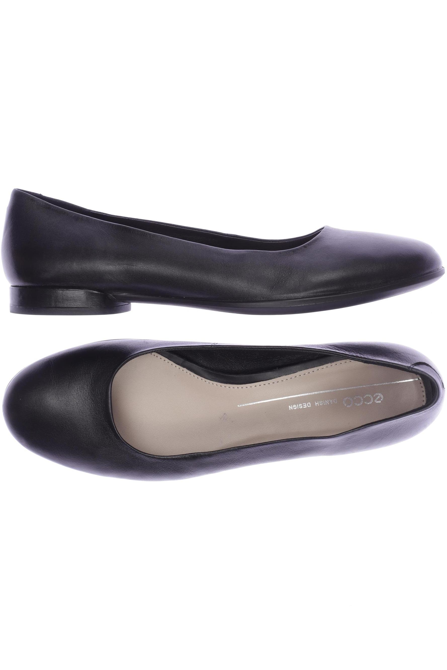

Ecco Damen Ballerinas, schwarz, Gr. 40