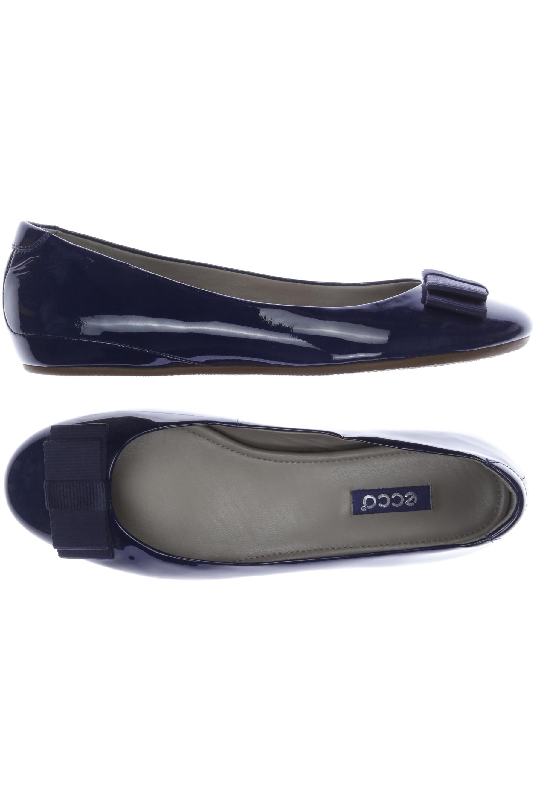 

Ecco Damen Ballerinas, marineblau, Gr. 40