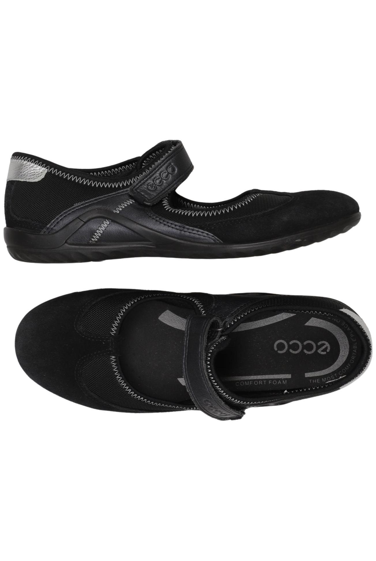 

Ecco Damen Ballerinas, schwarz, Gr. 37