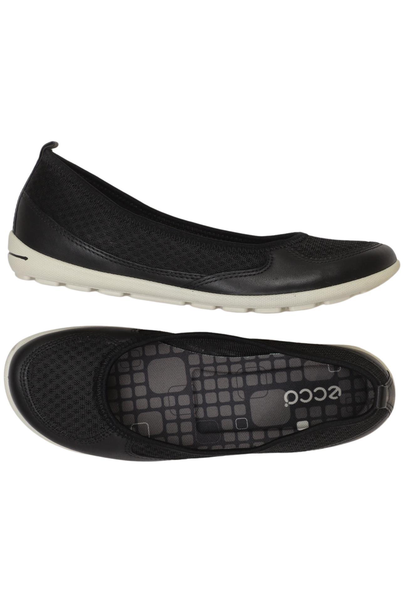 

Ecco Damen Ballerinas, schwarz, Gr. 38