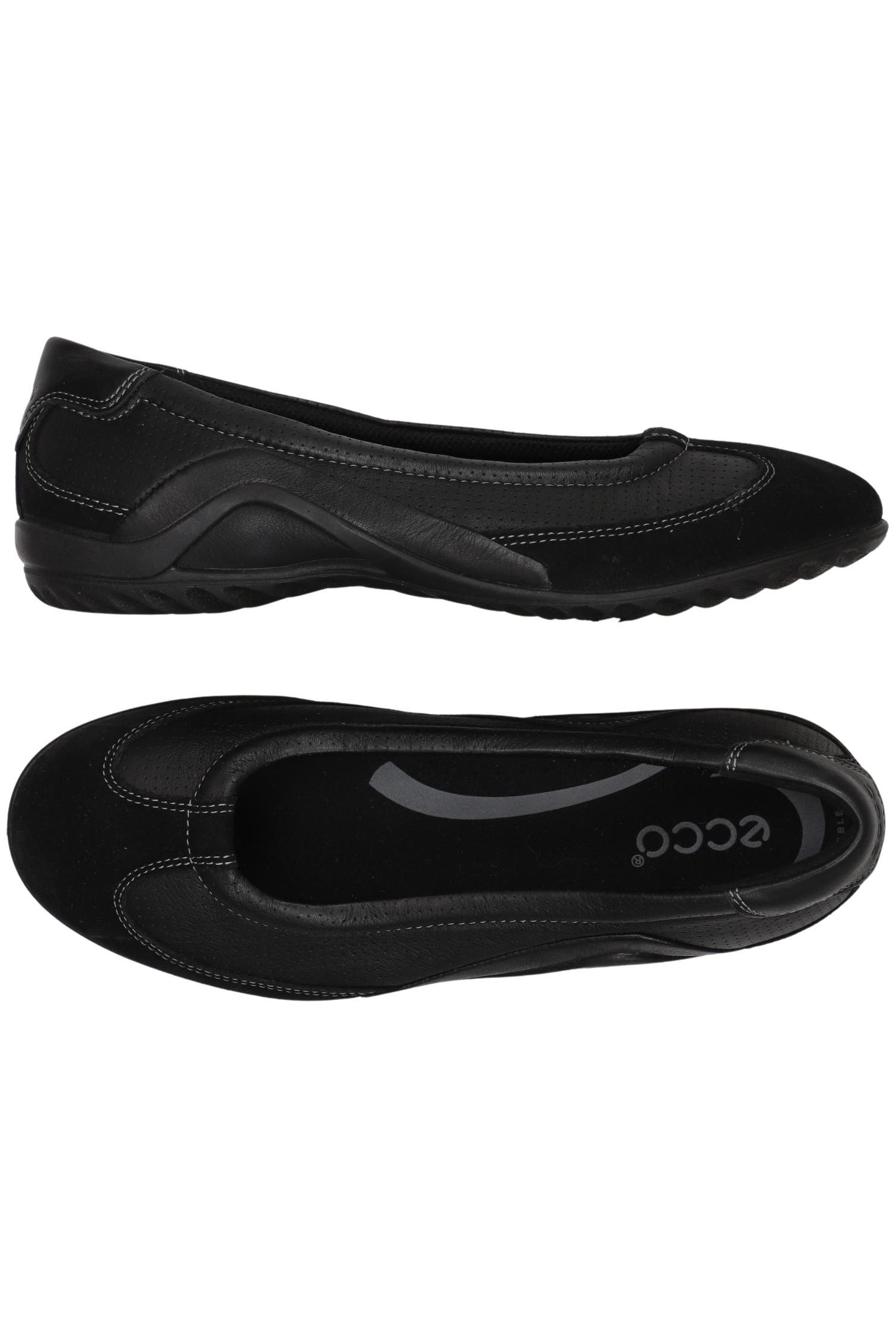

Ecco Damen Ballerinas, schwarz, Gr. 36