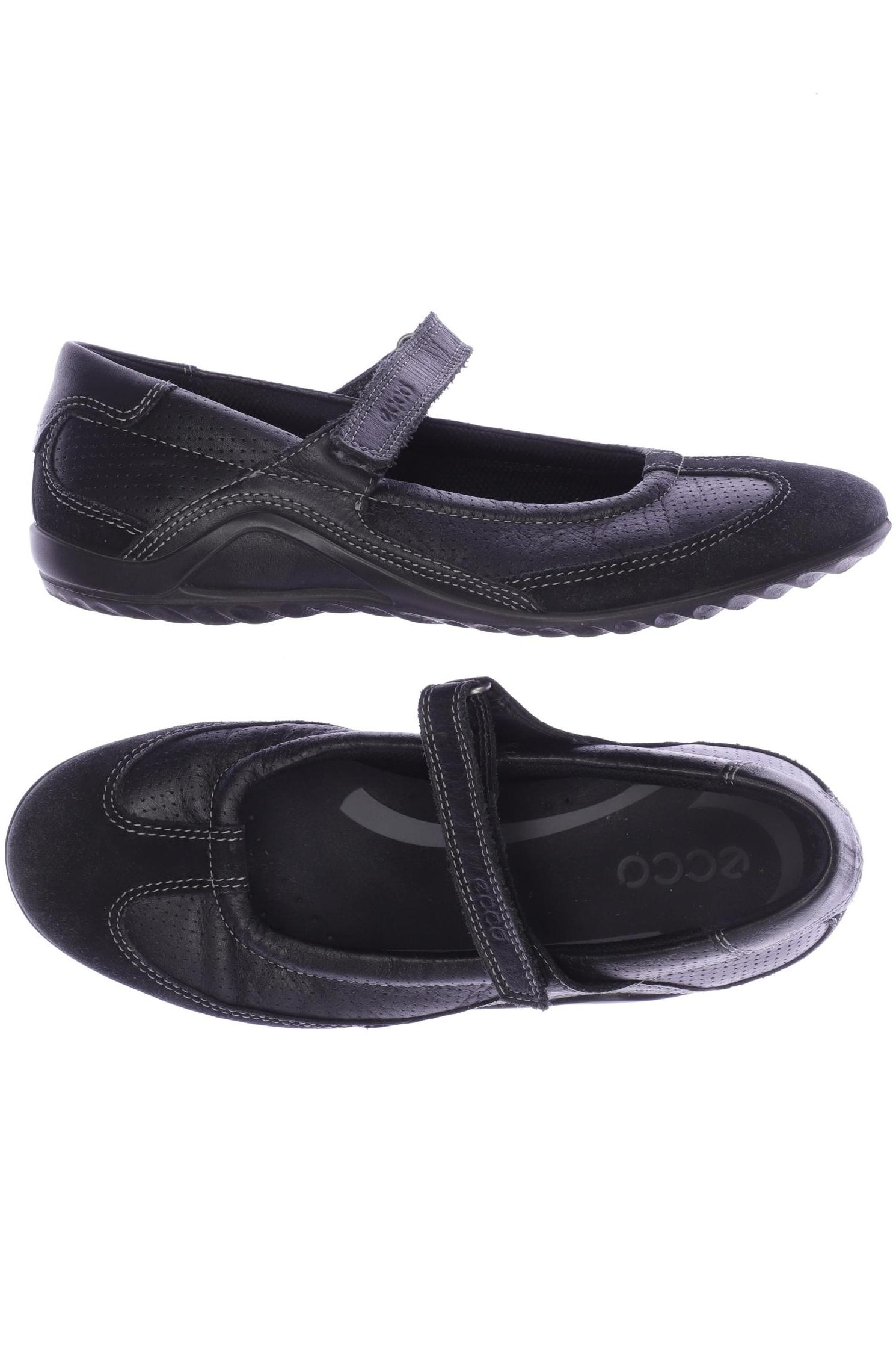 

Ecco Damen Ballerinas, schwarz, Gr. 36