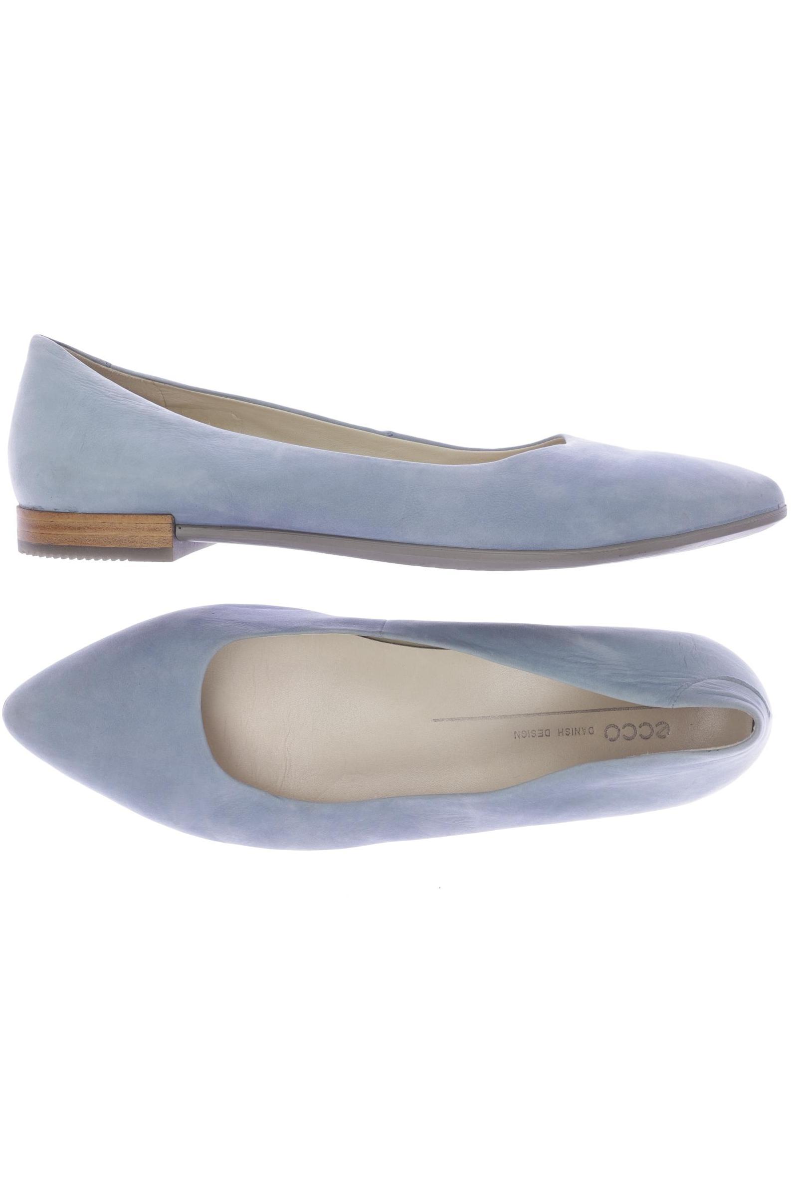 

Ecco Damen Ballerinas, hellblau, Gr. 41